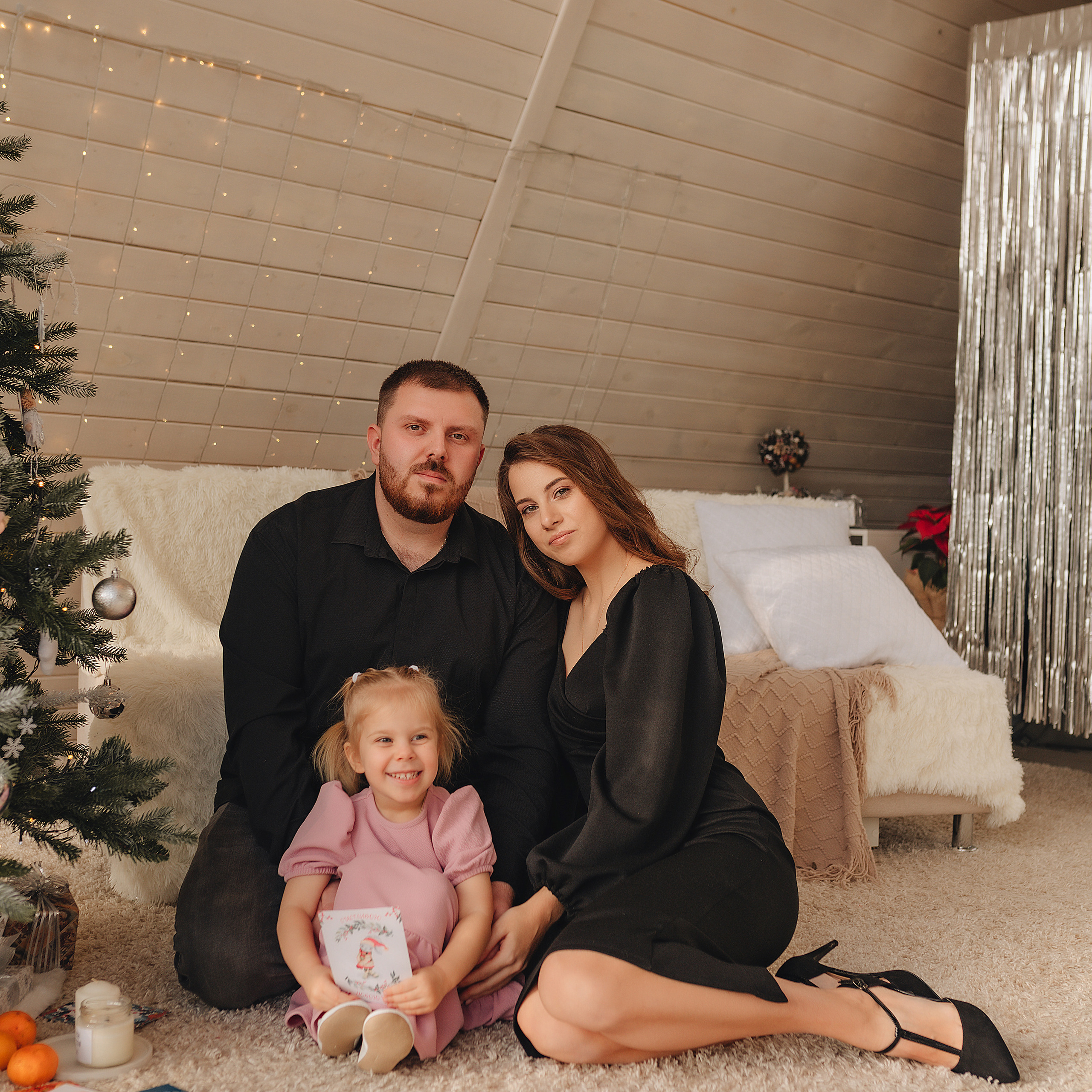 Семья Ивашко | Новогодний фотодень