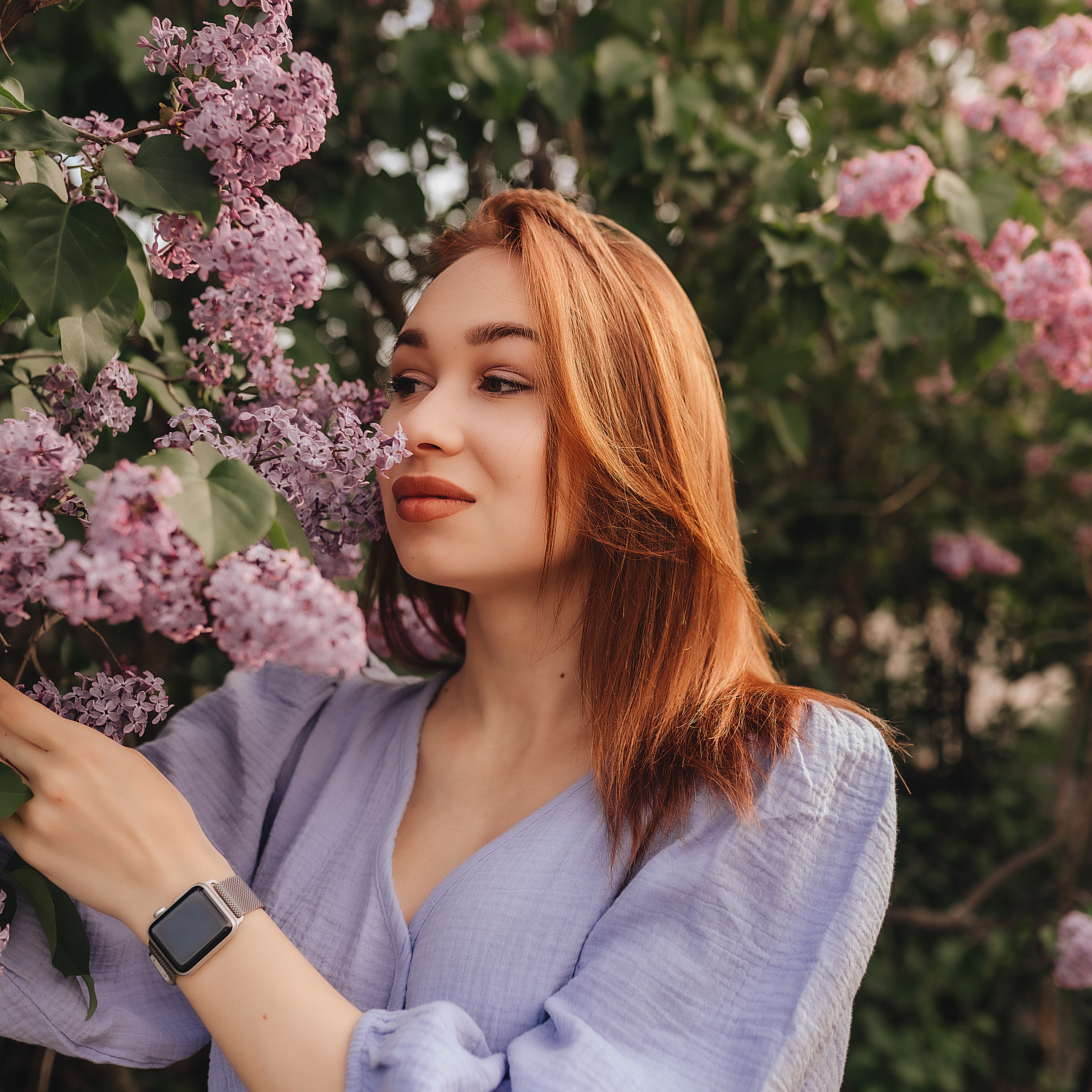 Анастасия | Съемка в сирени