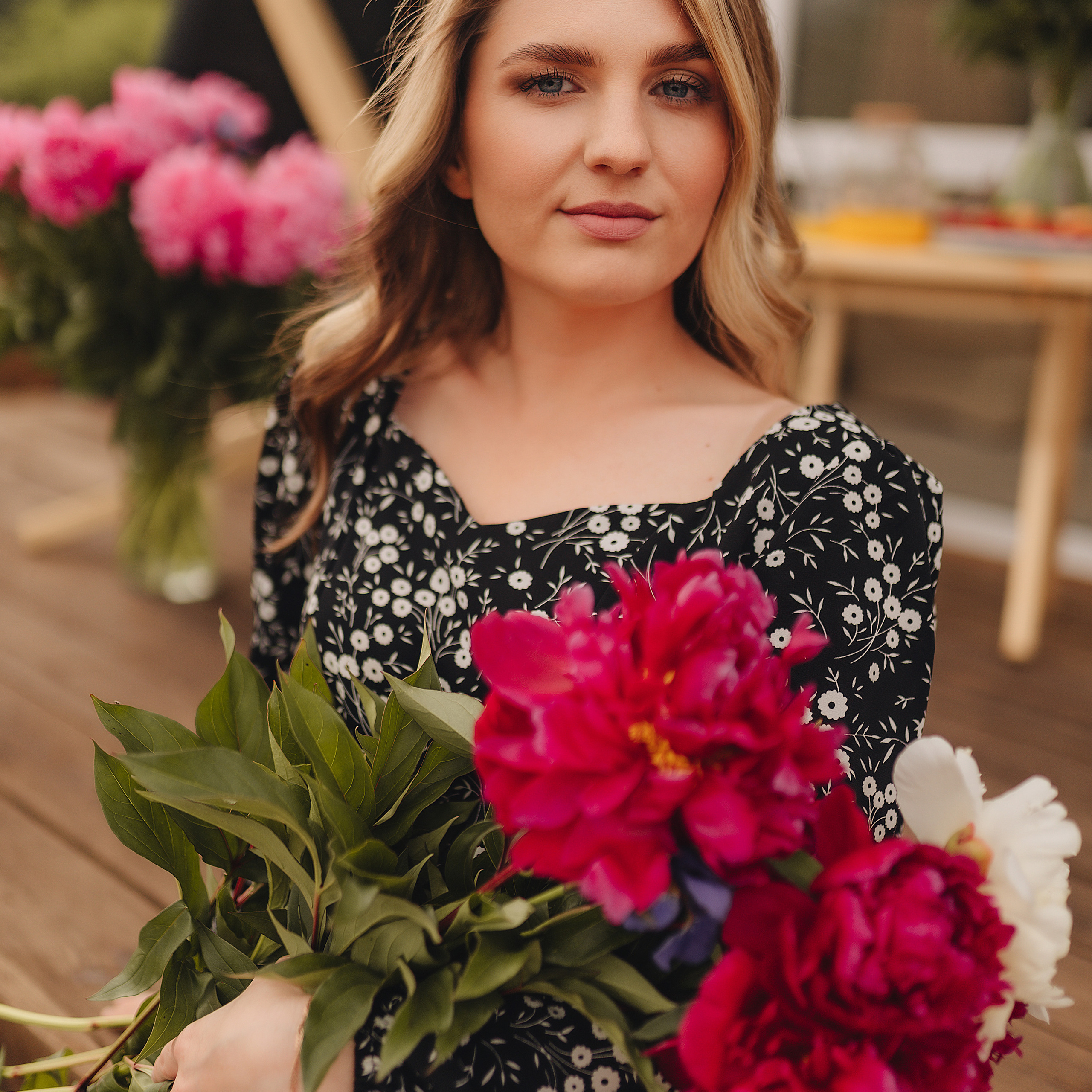 Кристина |Фотопроект с пионами