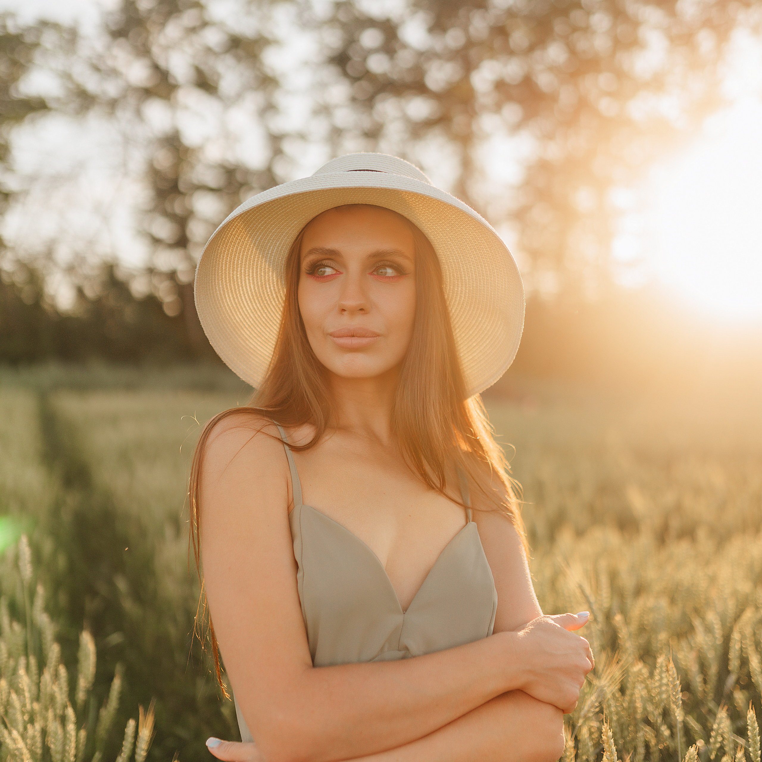 Юлия | Съёмка в колосках