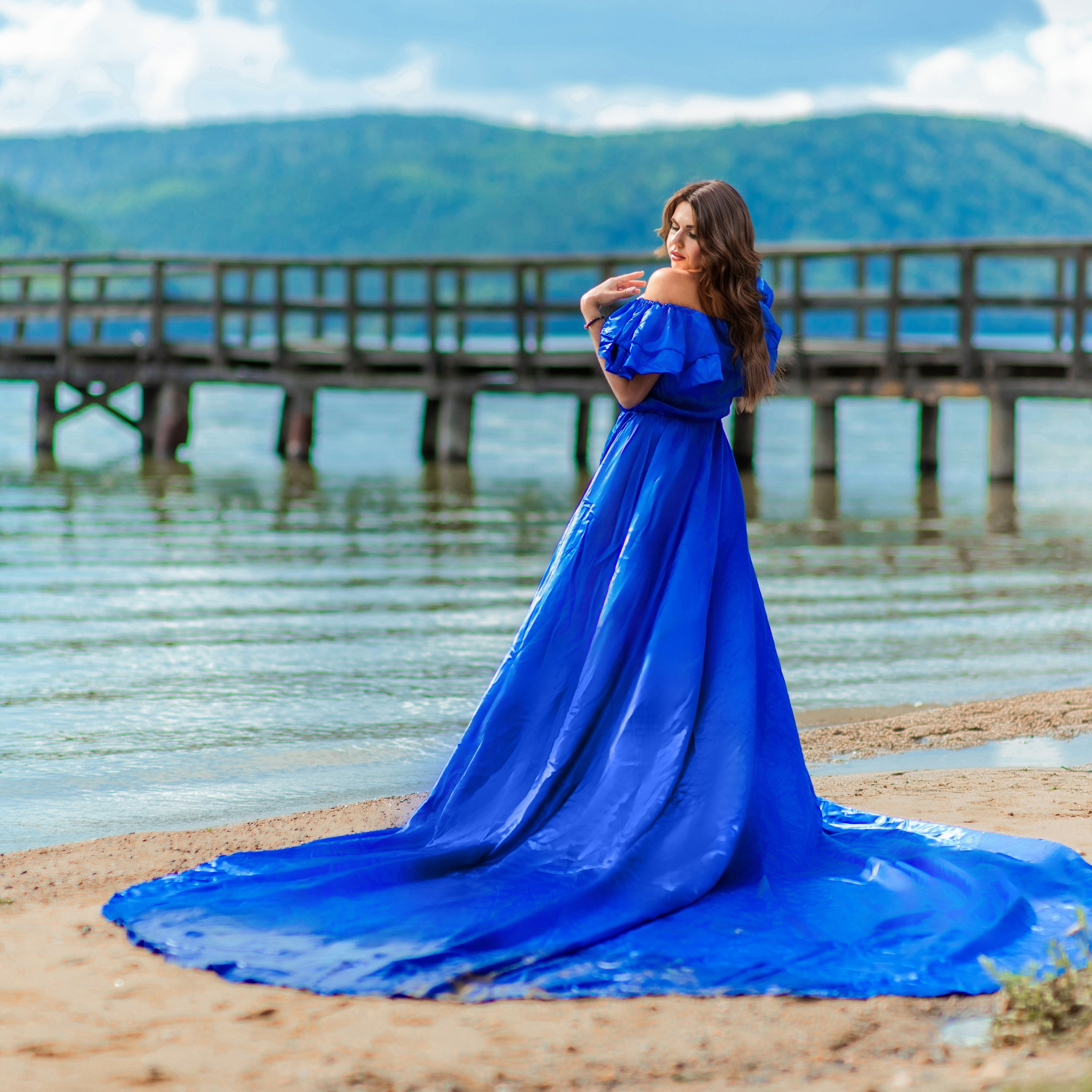 Летти лайт синее