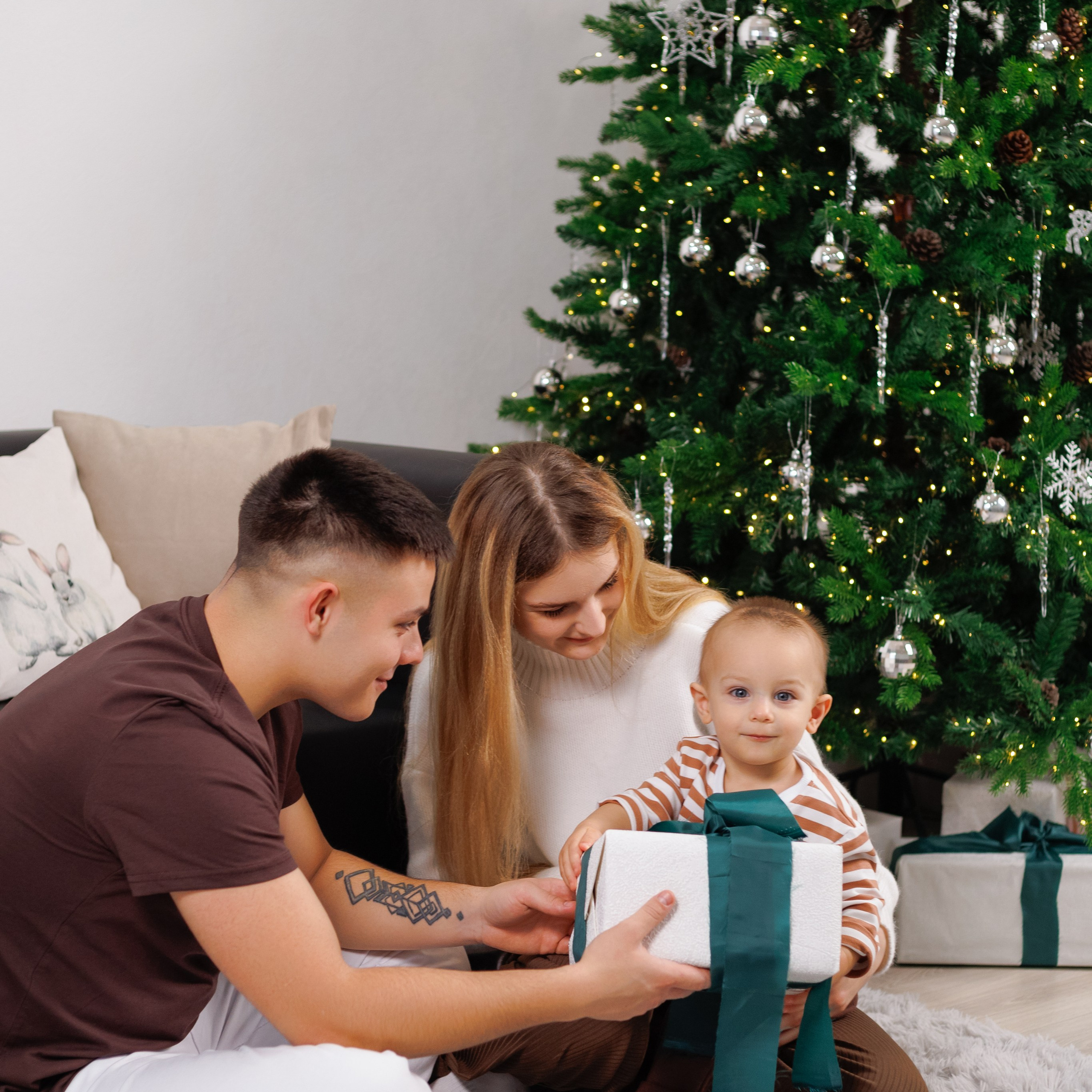 Новогодняя семейная