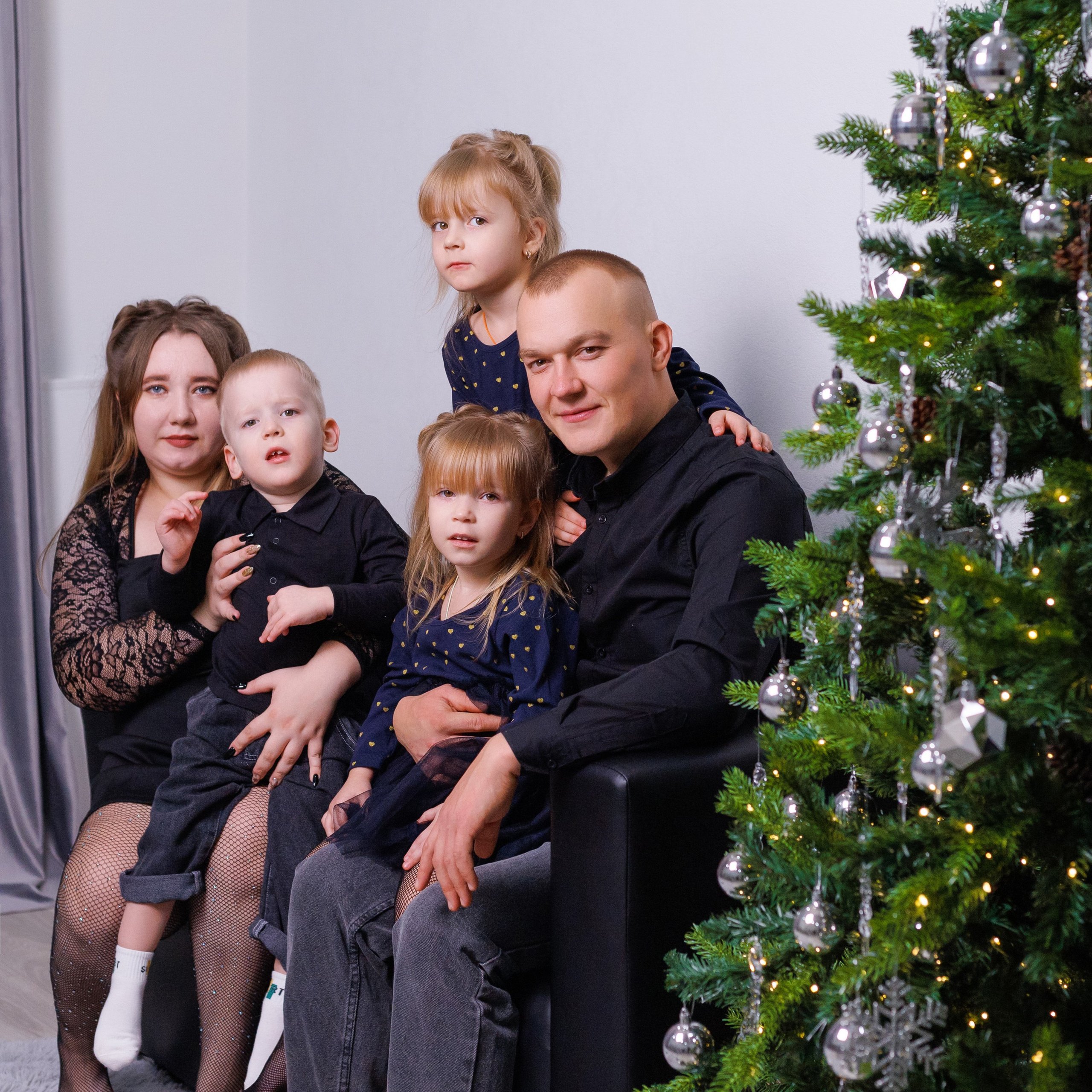 Новогодняя семейная