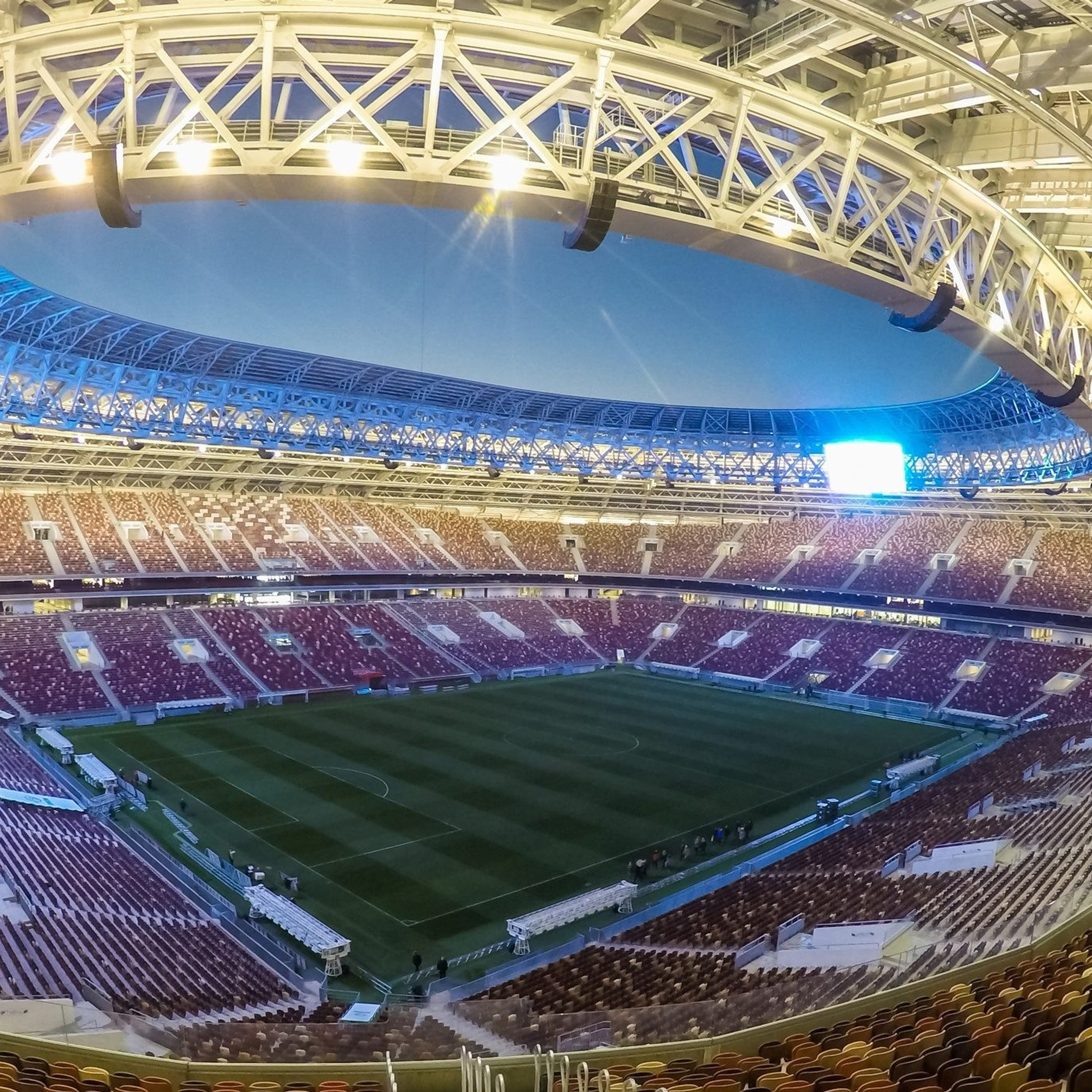 Стадион Лужники внутри