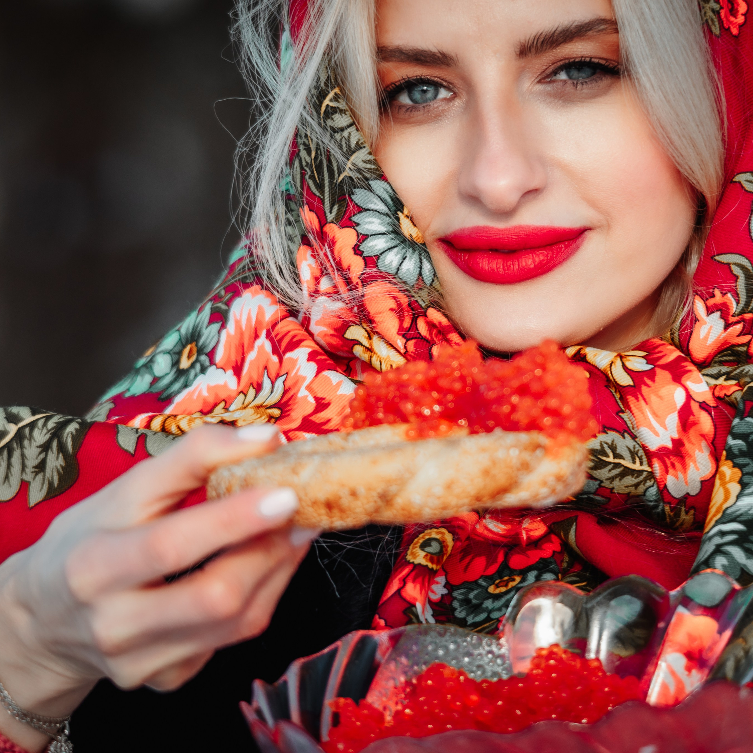 Фотосессия девушка с икрой на улице