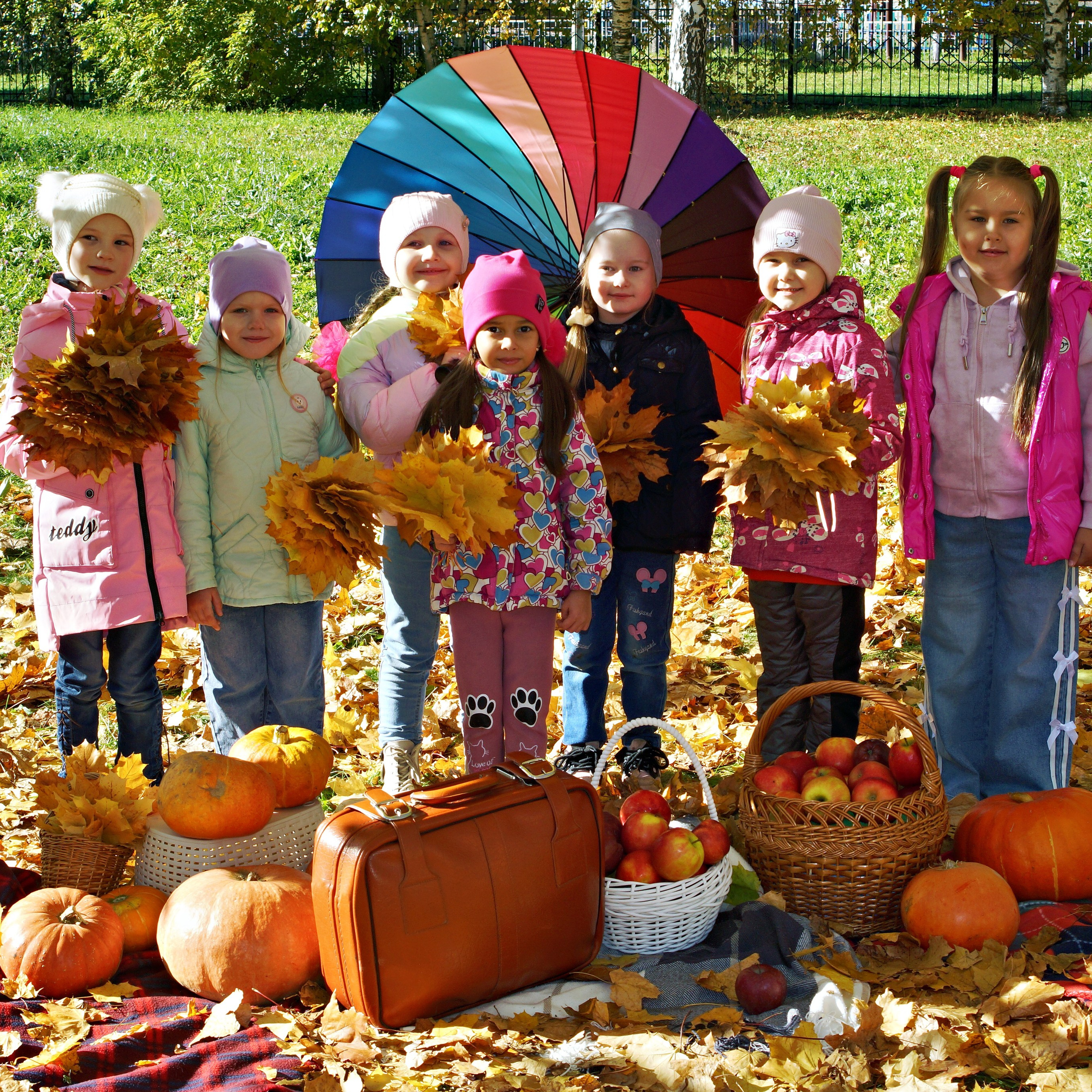 Осенняя фотосессия группы «Колокольчик»