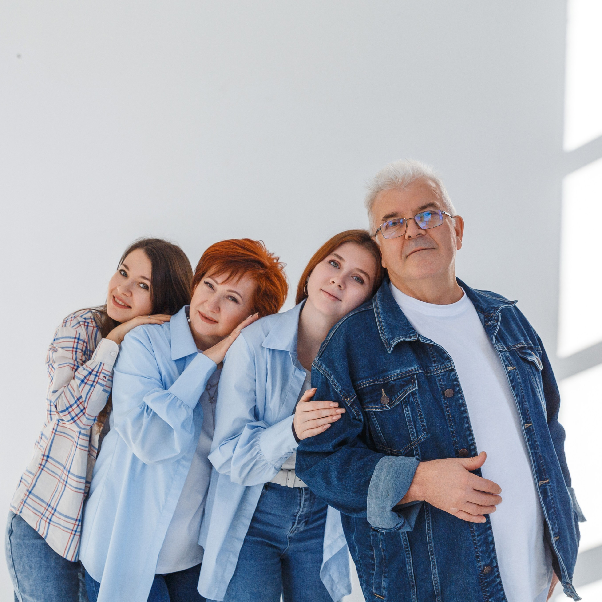 Рождественская встреча Синицыных в студии