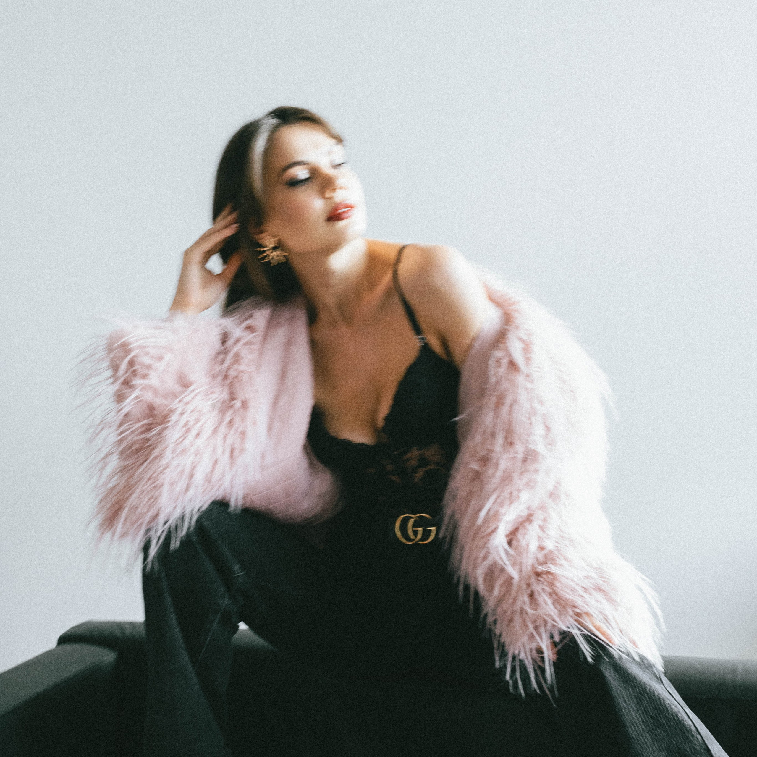 Съемка в студии. Юлия