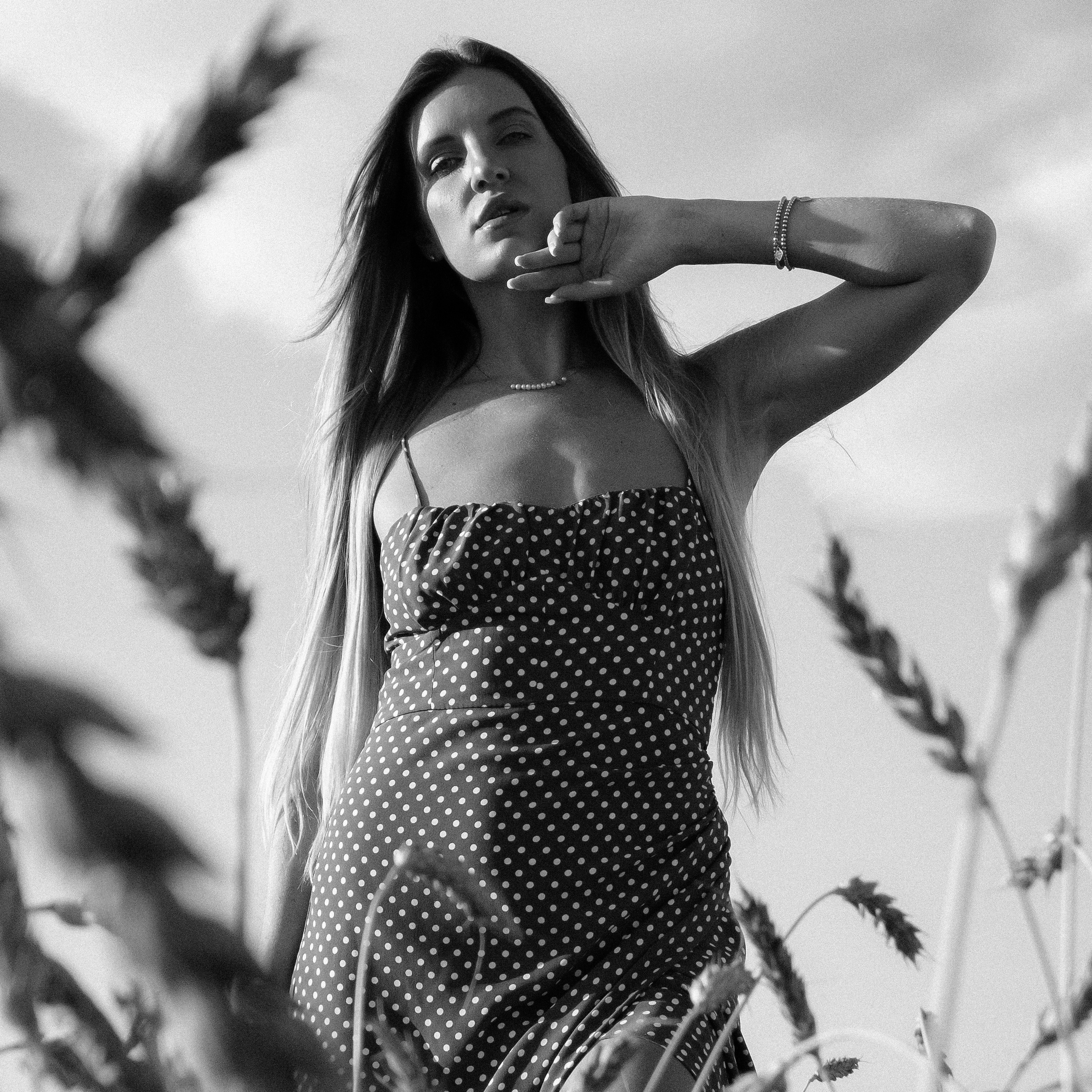 Женя | Красота в поле колосьев