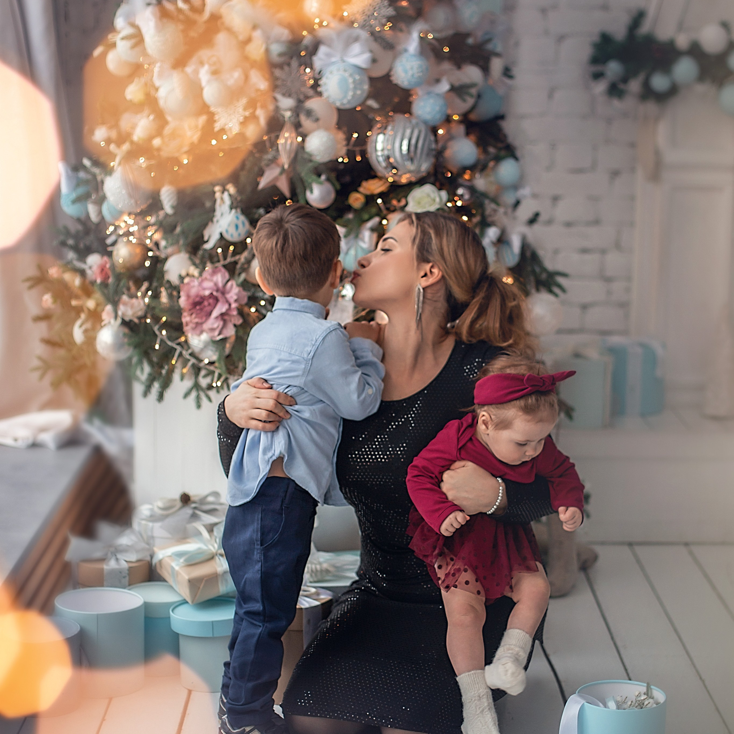 Новогодняя_Катюша с детьми