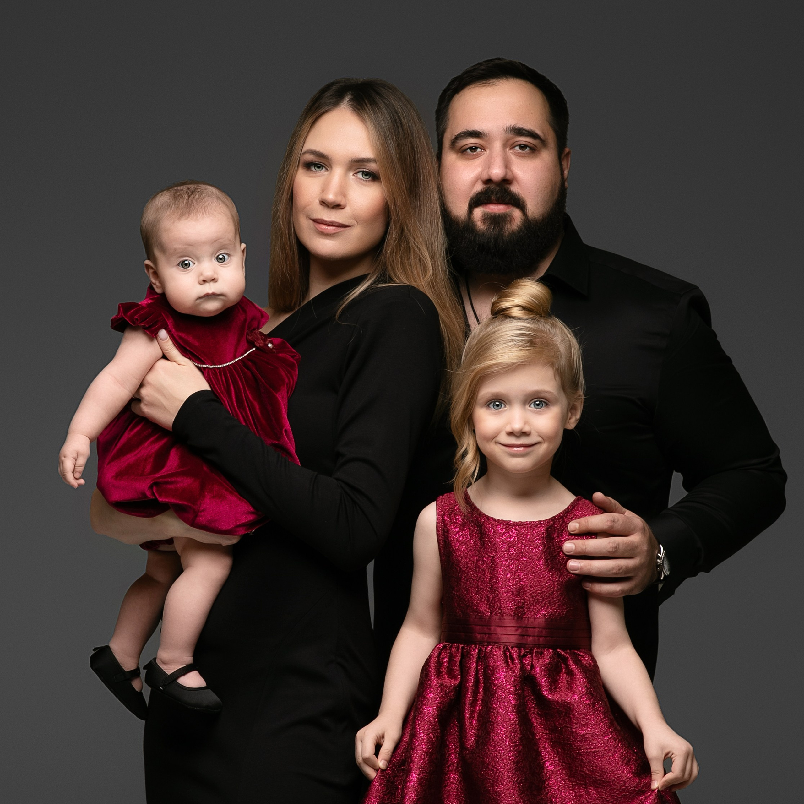 Семья в стиле Vogue