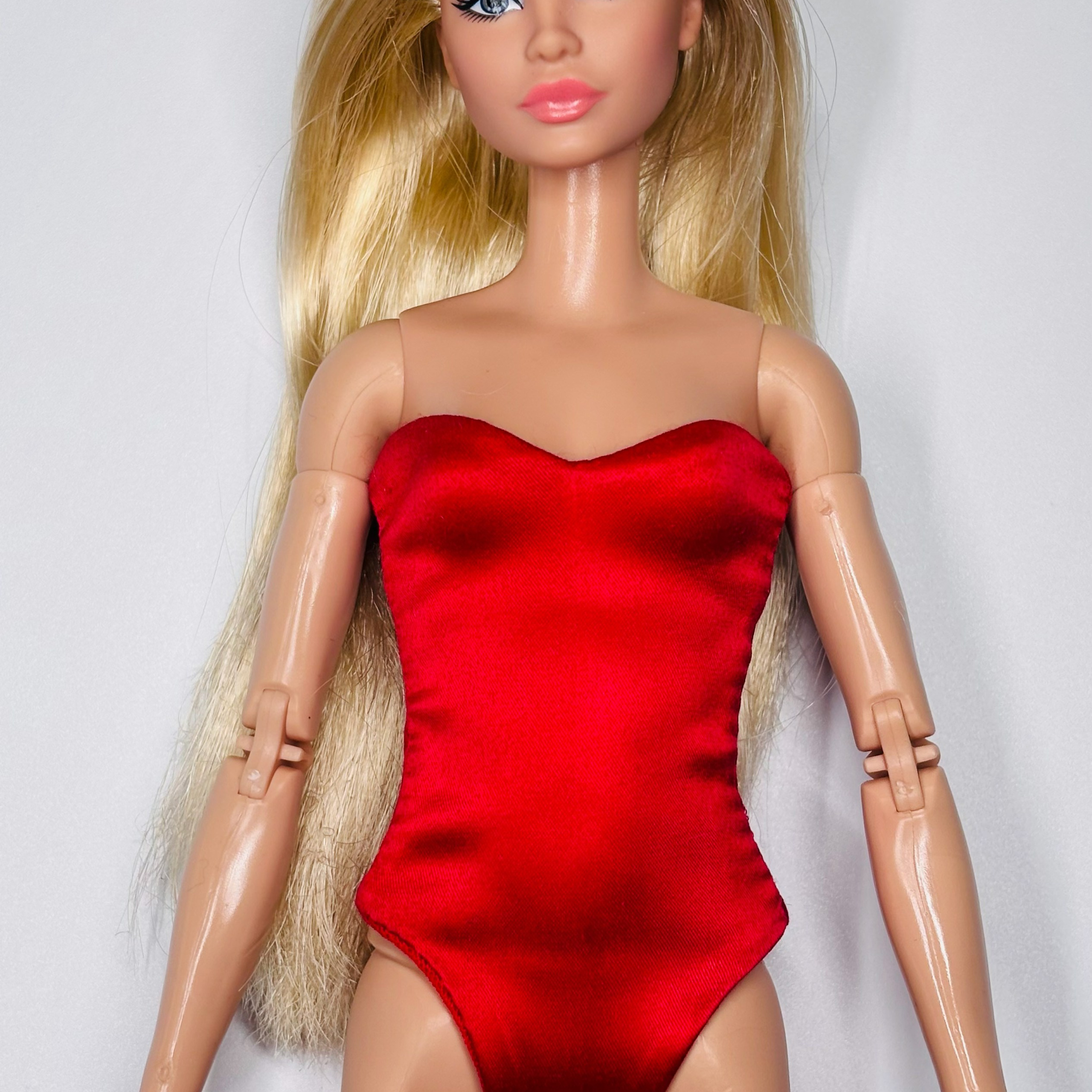 Атласный боди для Barbie. OSTARABRAND | Дизайнерская кукольная одежда.  Красота и стиль в миниатюре