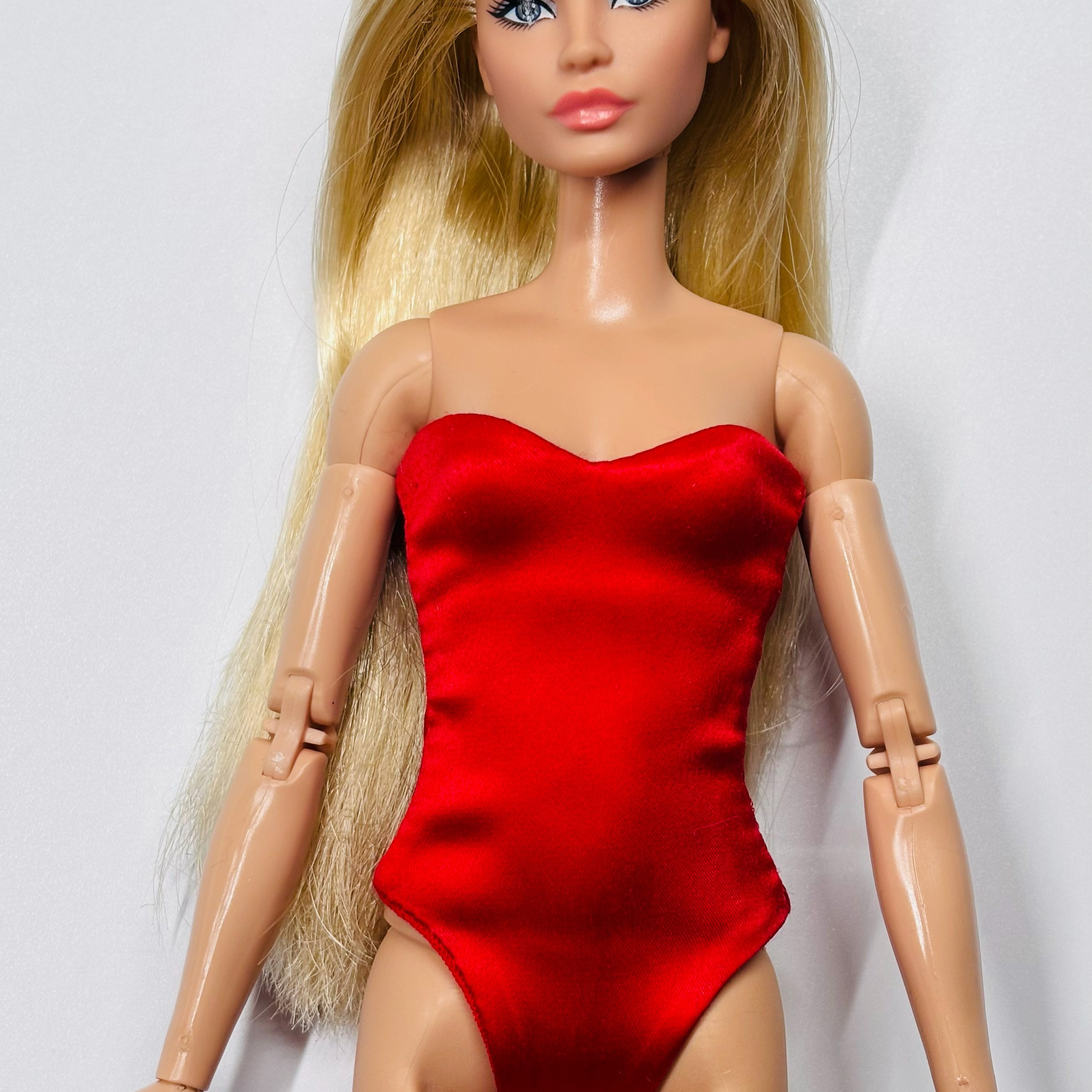 Атласный боди для Barbie. OSTARABRAND | Дизайнерская кукольная одежда.  Красота и стиль в миниатюре