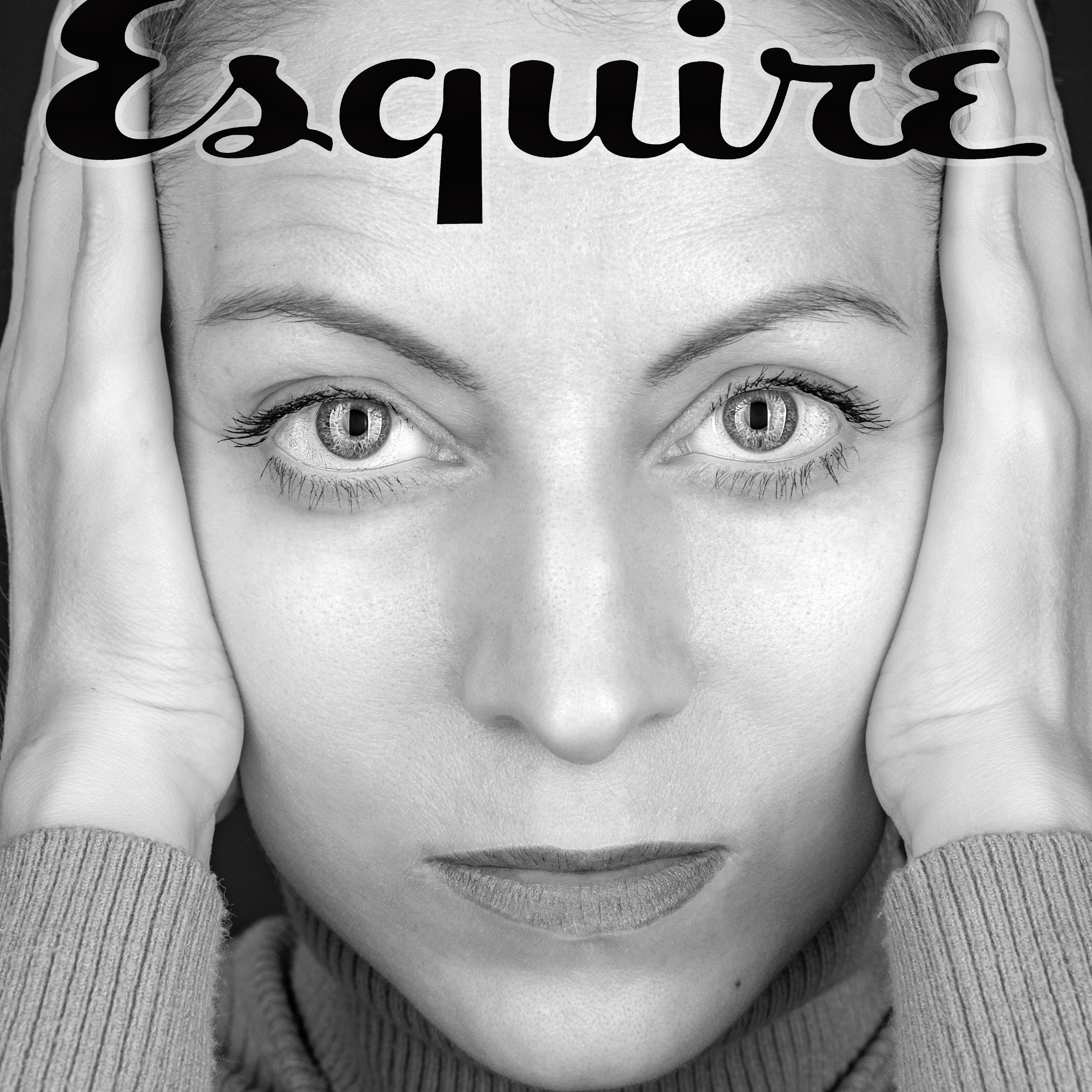 Женский портрет в стиле Esquire Magazine