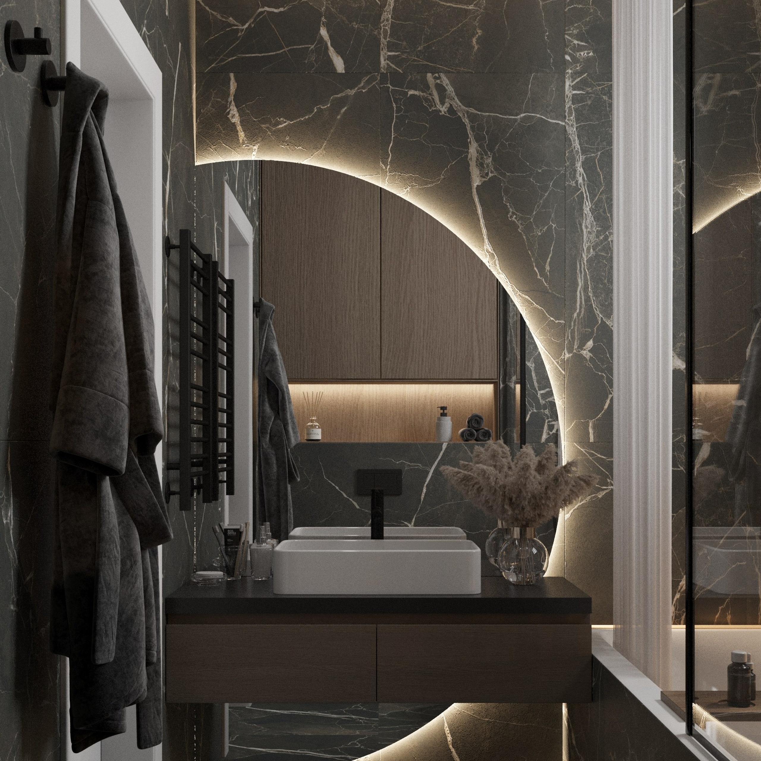 Интерьер дома 90 м². Дизайн Интерьера | Санкт-Петербург | Ростов-на-Дону | MARINA MART