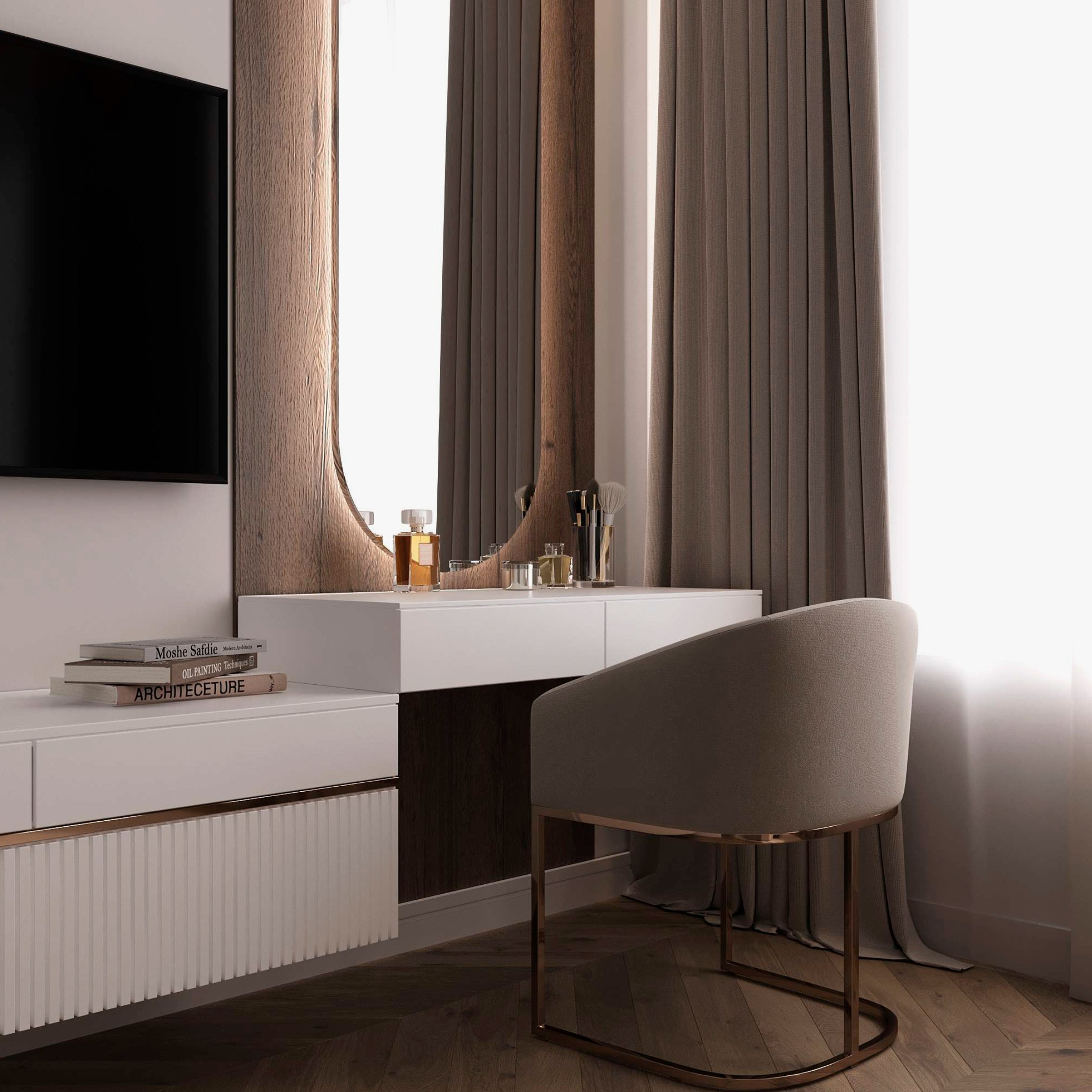 Интерьер дома 120 м². Дизайн Интерьера | Санкт-Петербург | Ростов-на-Дону | MARINA MART