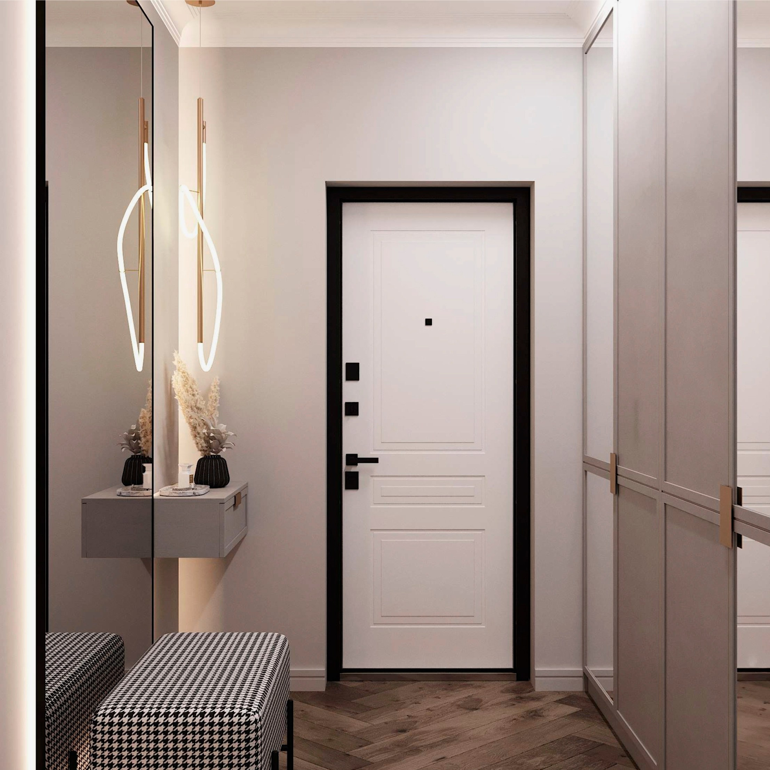 Интерьер дома 120 м². Дизайн Интерьера | Санкт-Петербург | Ростов-на-Дону | MARINA MART