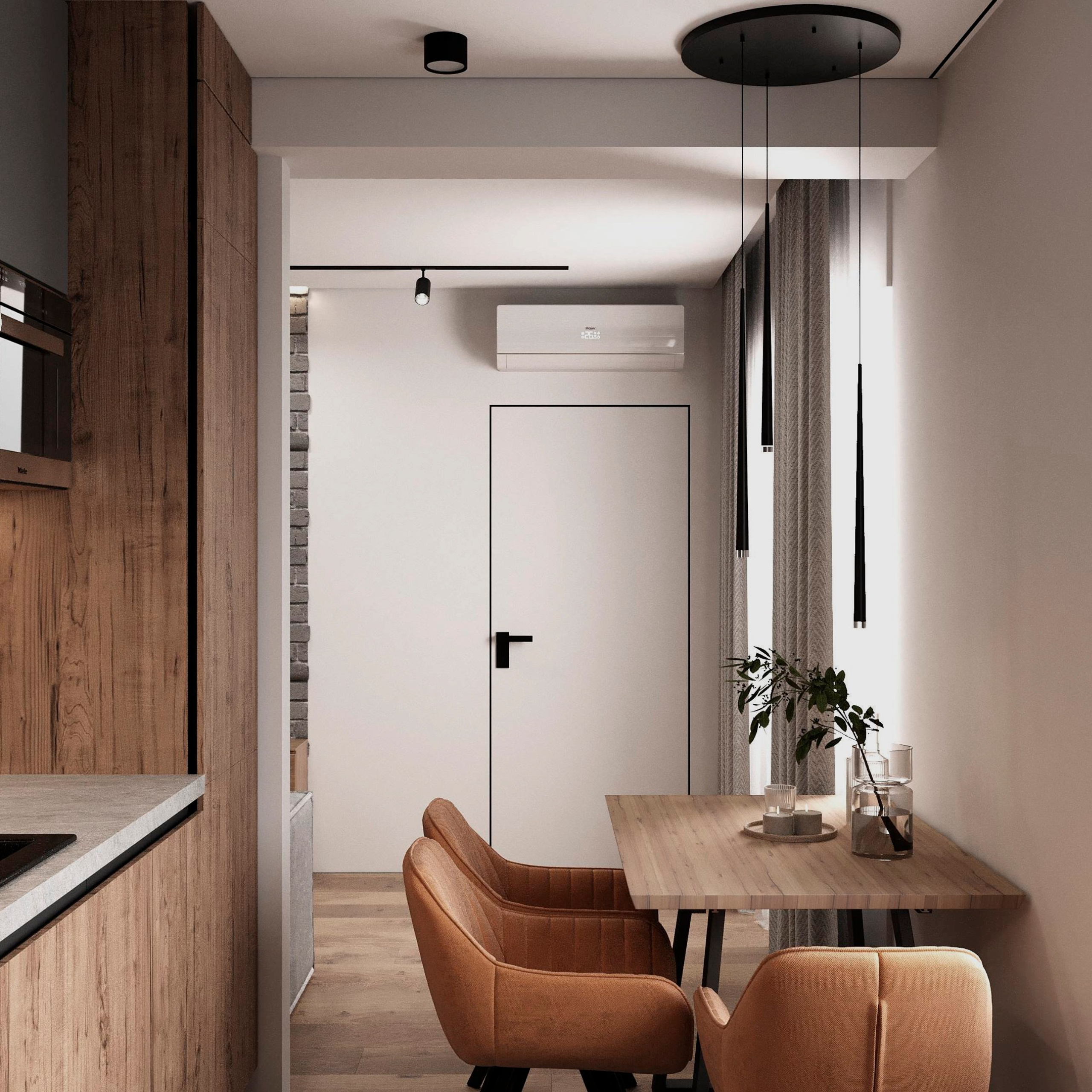 Интерьер квартиры 40 м². Дизайн Интерьера | Санкт-Петербург | Ростов-на-Дону | MARINA MART