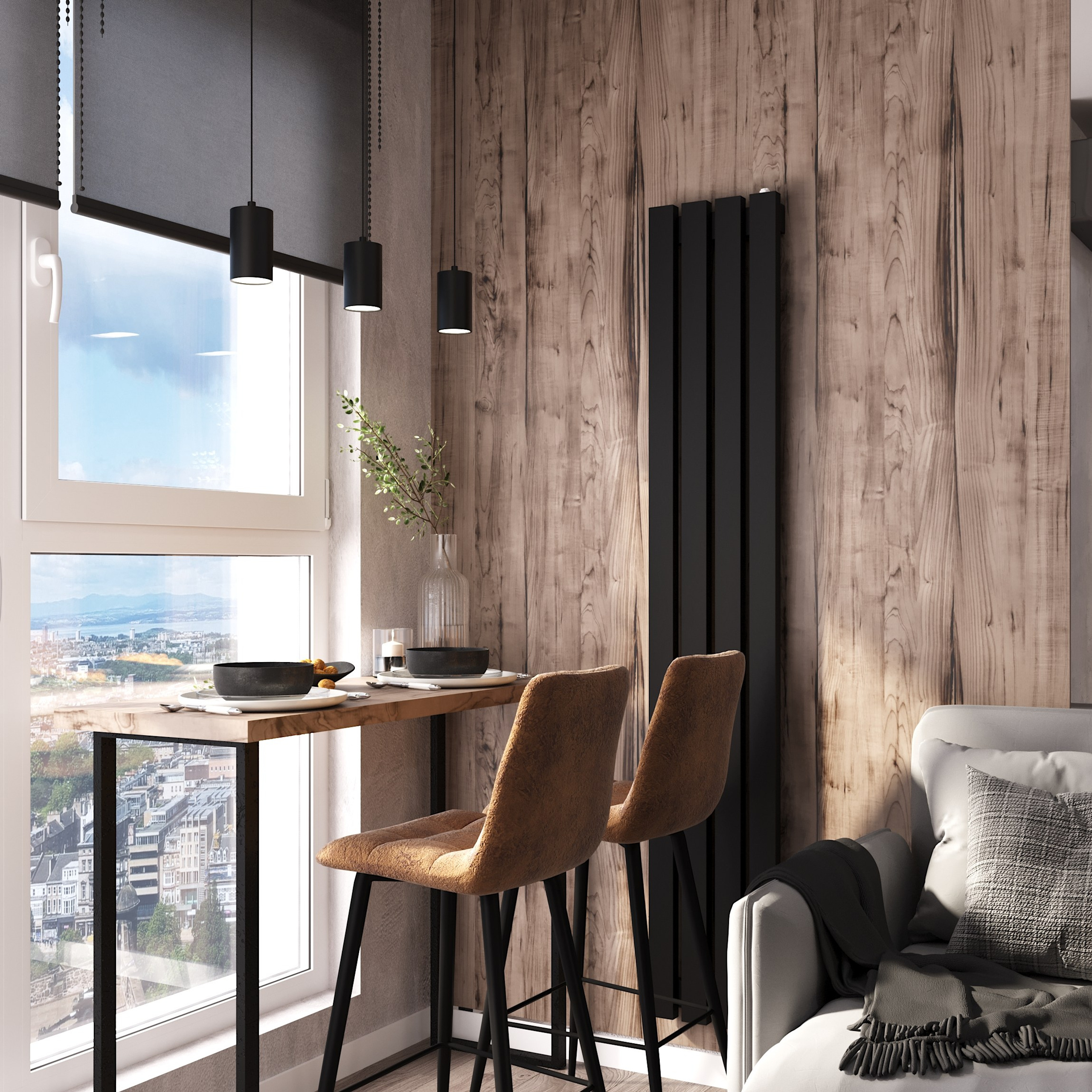 Интерьер студии 18 м². Дизайн Интерьера | Санкт-Петербург | Ростов-на-Дону | MARINA MART