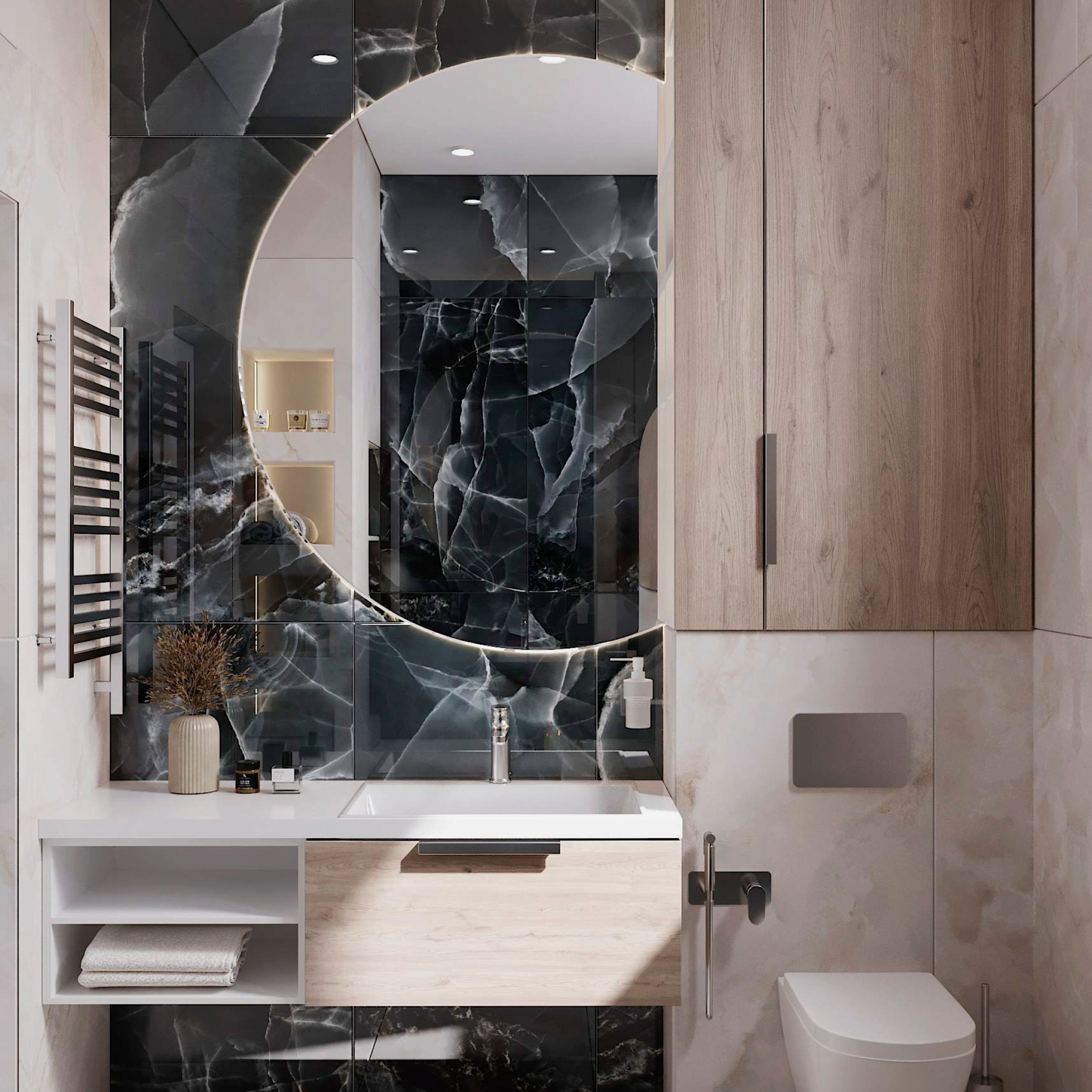 Интерьер дома 120 м². Дизайн Интерьера | Санкт-Петербург | Ростов-на-Дону | MARINA MART