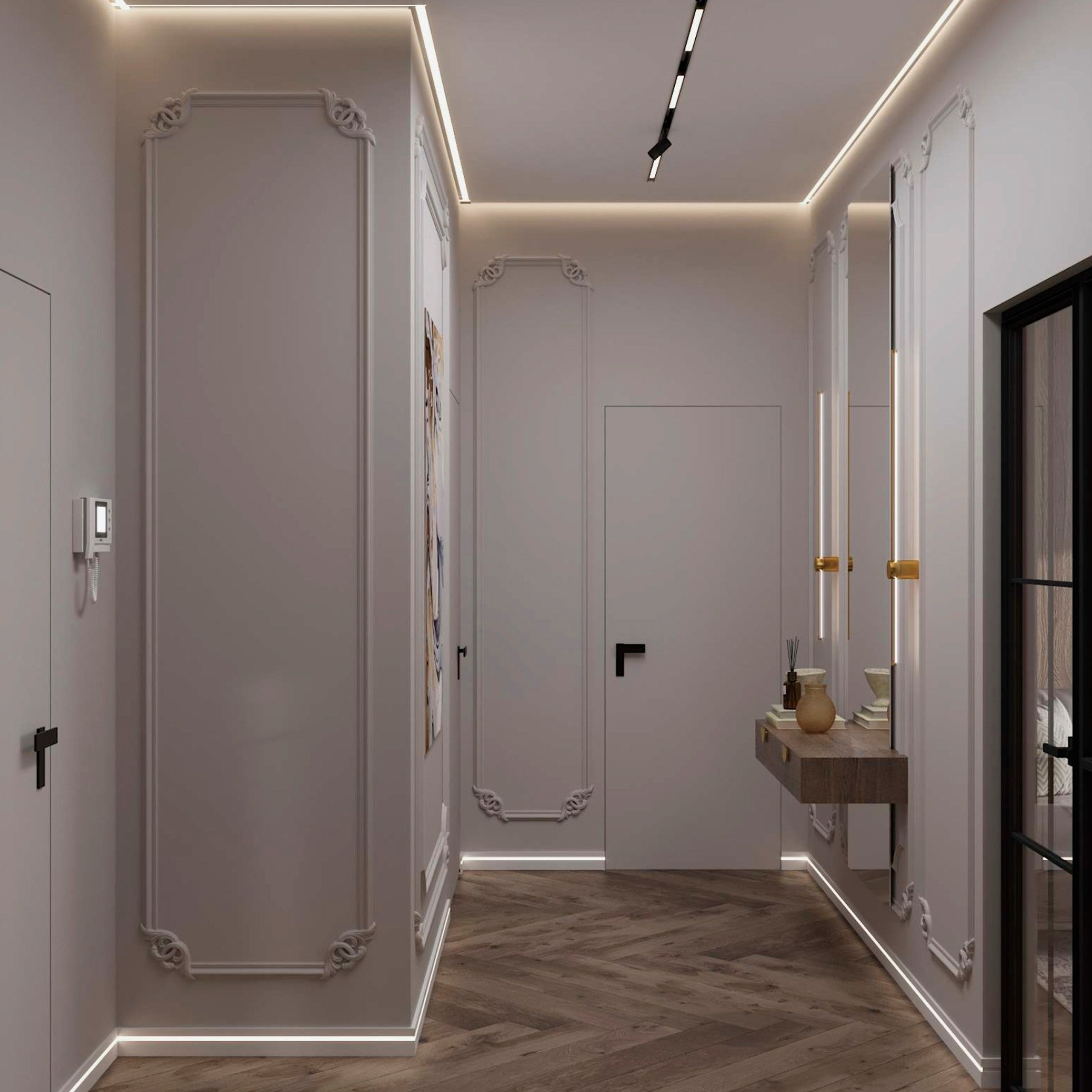 Интерьер дома 120 м². Дизайн Интерьера | Санкт-Петербург | Ростов-на-Дону | MARINA MART