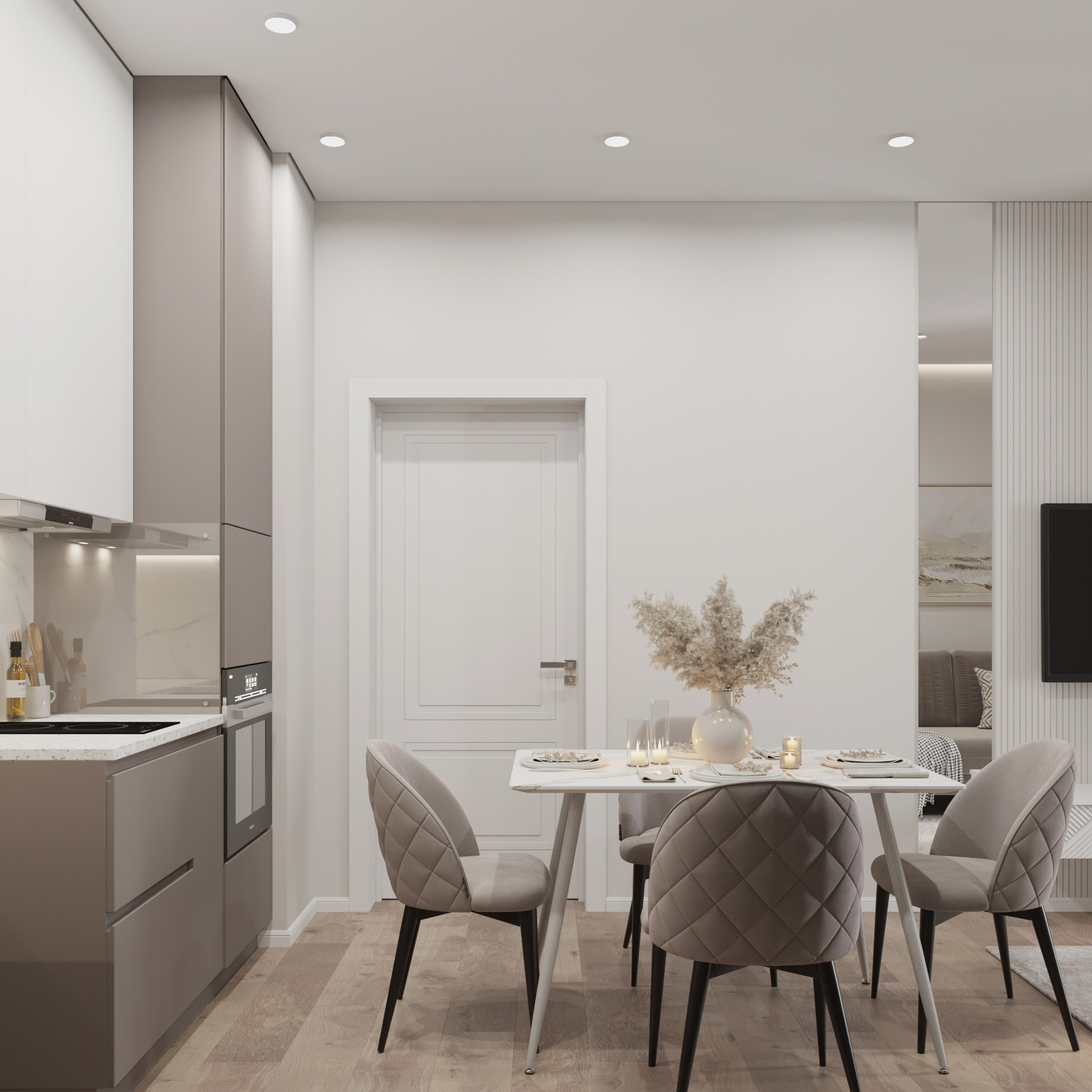 Интерьер квартиры 45 м². Дизайн Интерьера | Санкт-Петербург | Ростов-на-Дону | MARINA MART