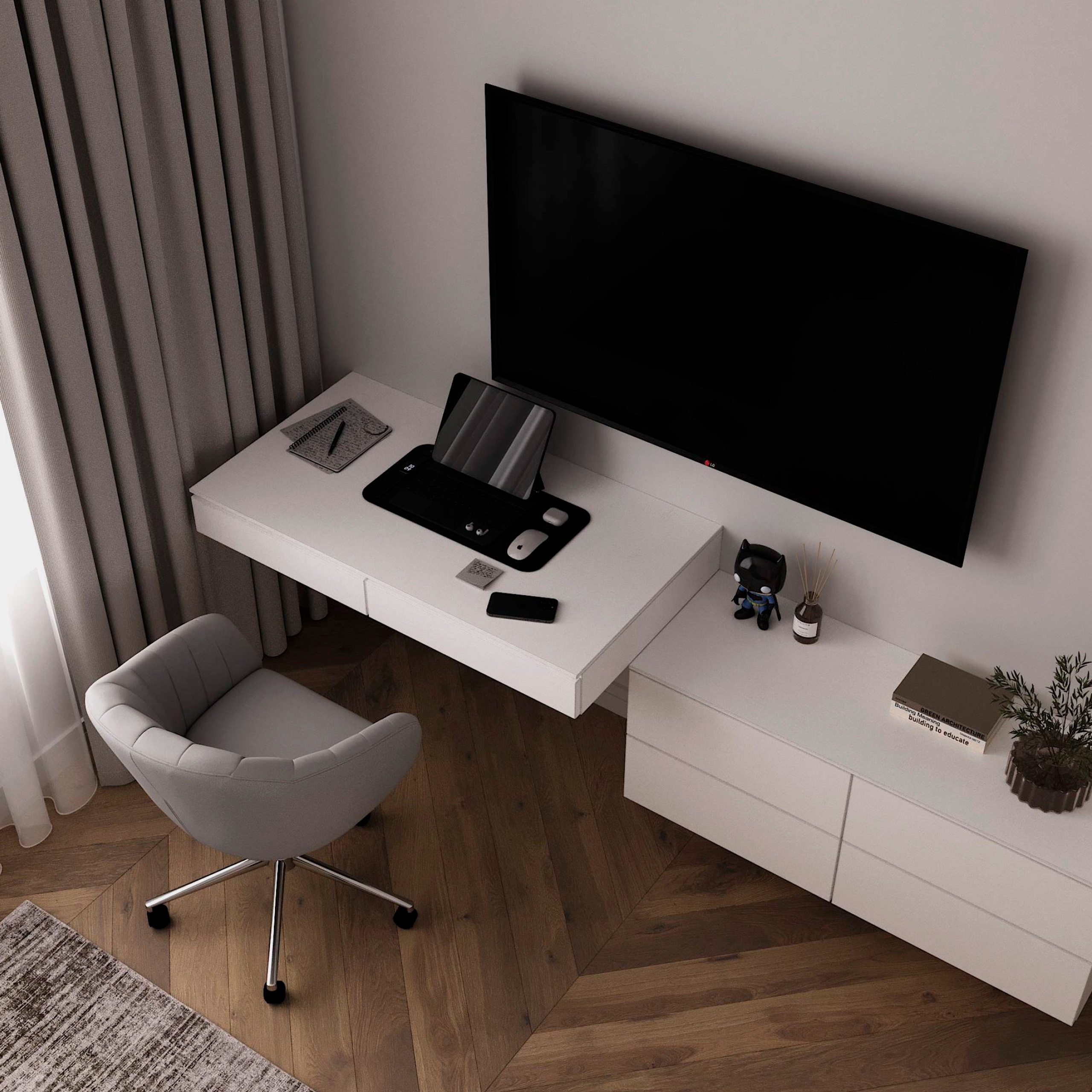 Интерьер дома 120 м². Дизайн Интерьера | Санкт-Петербург | Ростов-на-Дону | MARINA MART