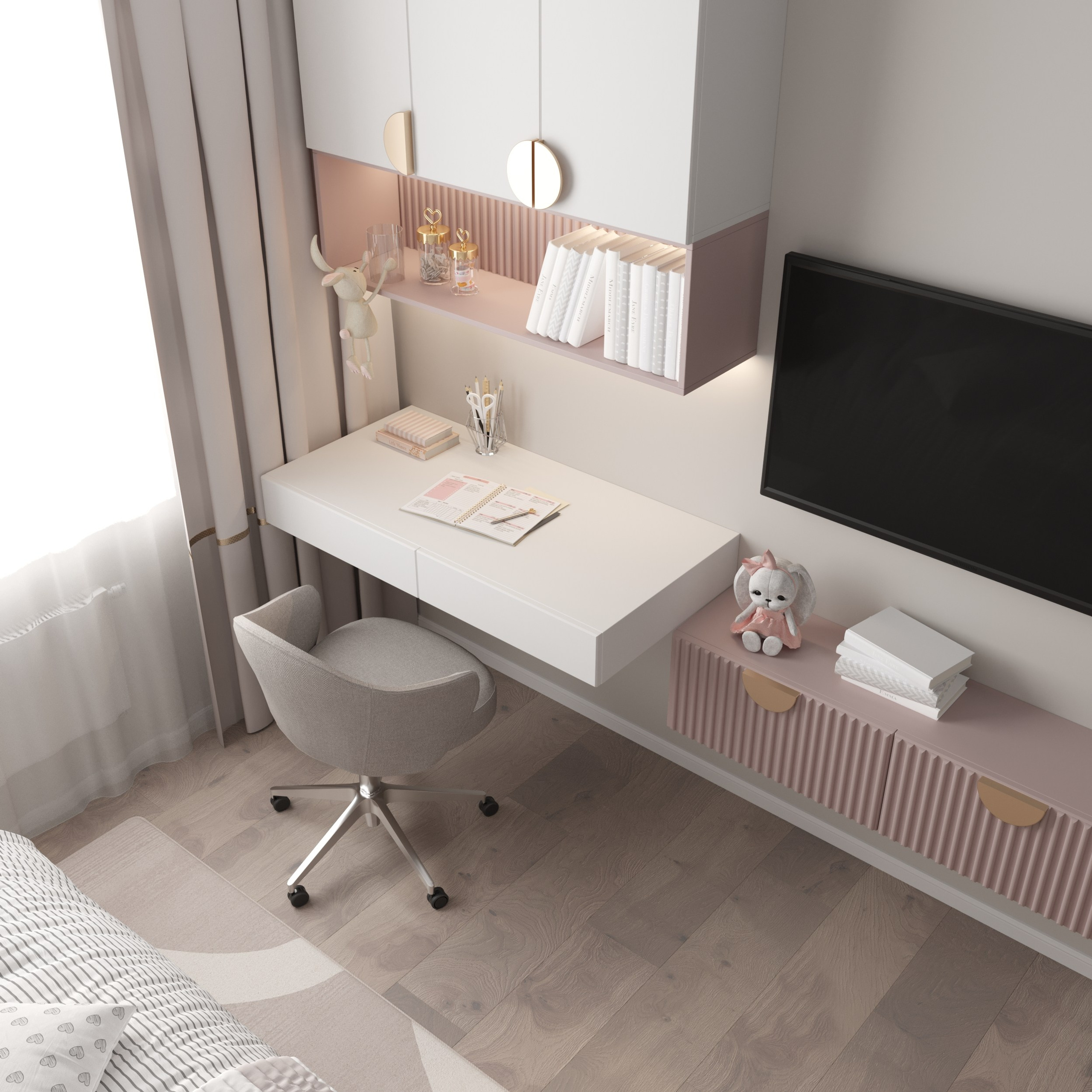 Интерьер квартиры 45 м². Дизайн Интерьера | Санкт-Петербург | Ростов-на-Дону | MARINA MART