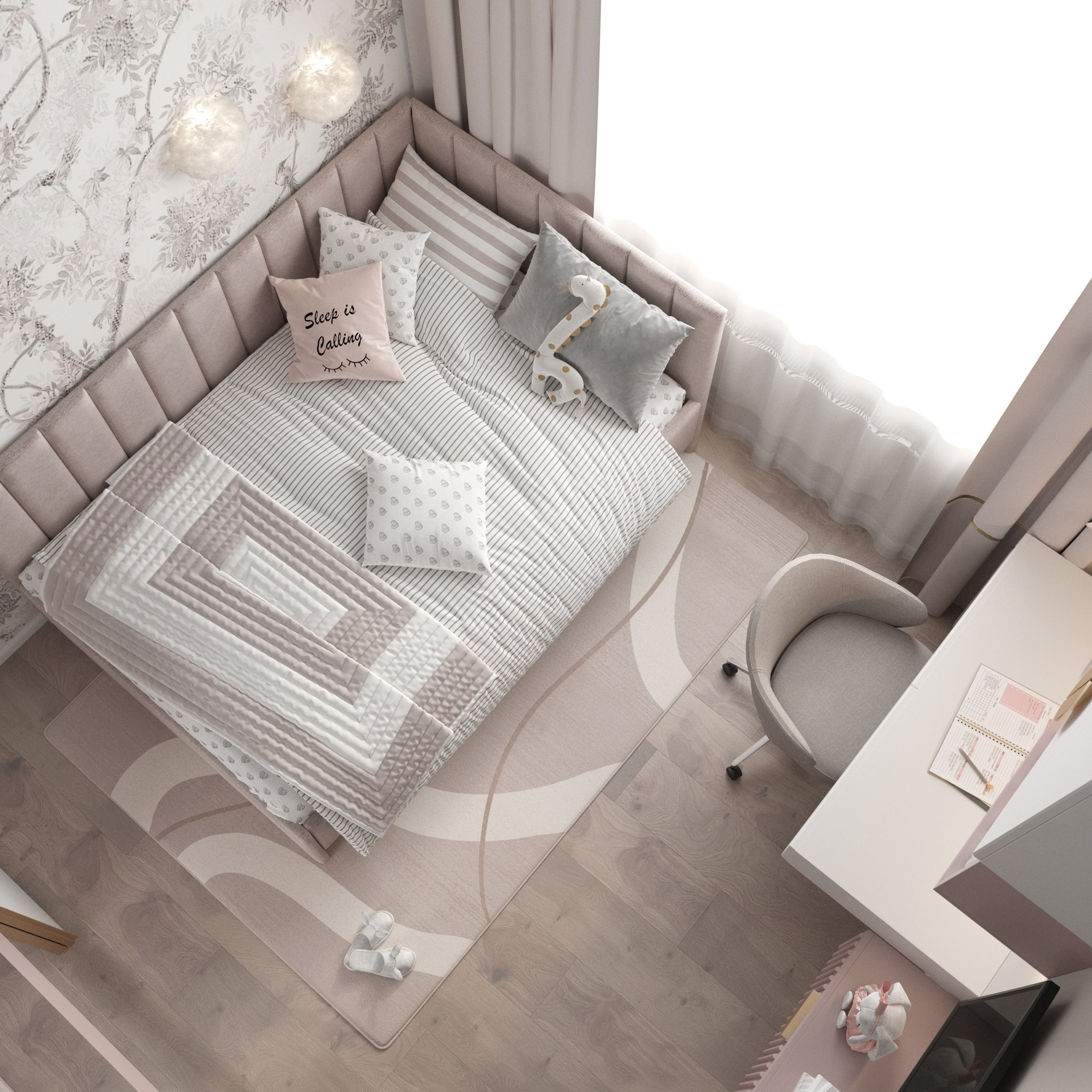 Интерьер квартиры 45 м². Дизайн Интерьера | Санкт-Петербург | Ростов-на-Дону | MARINA MART