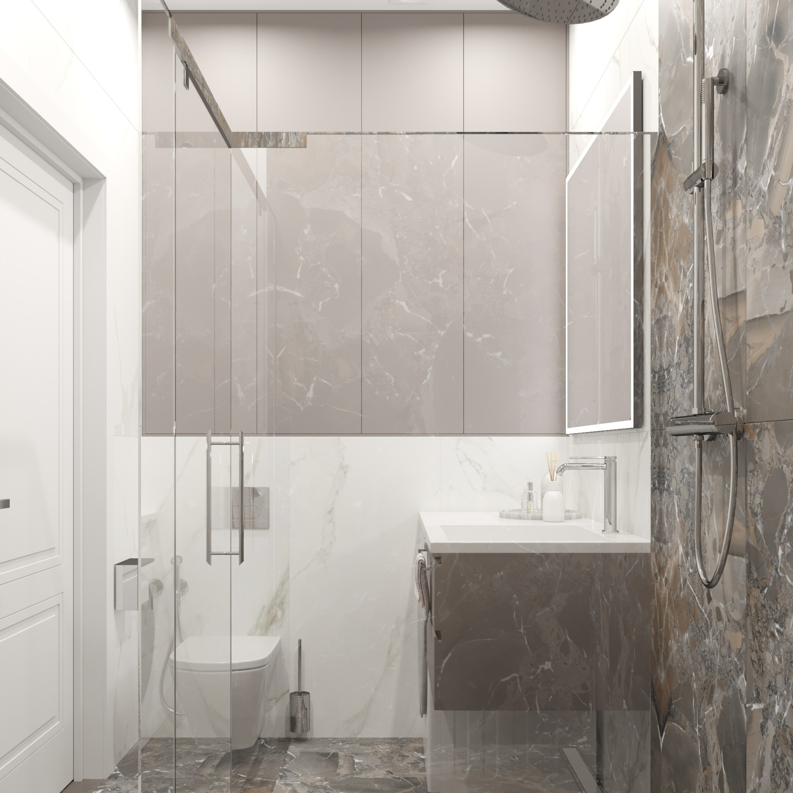 Интерьер квартиры 45 м². Дизайн Интерьера | Санкт-Петербург | Ростов-на-Дону | MARINA MART