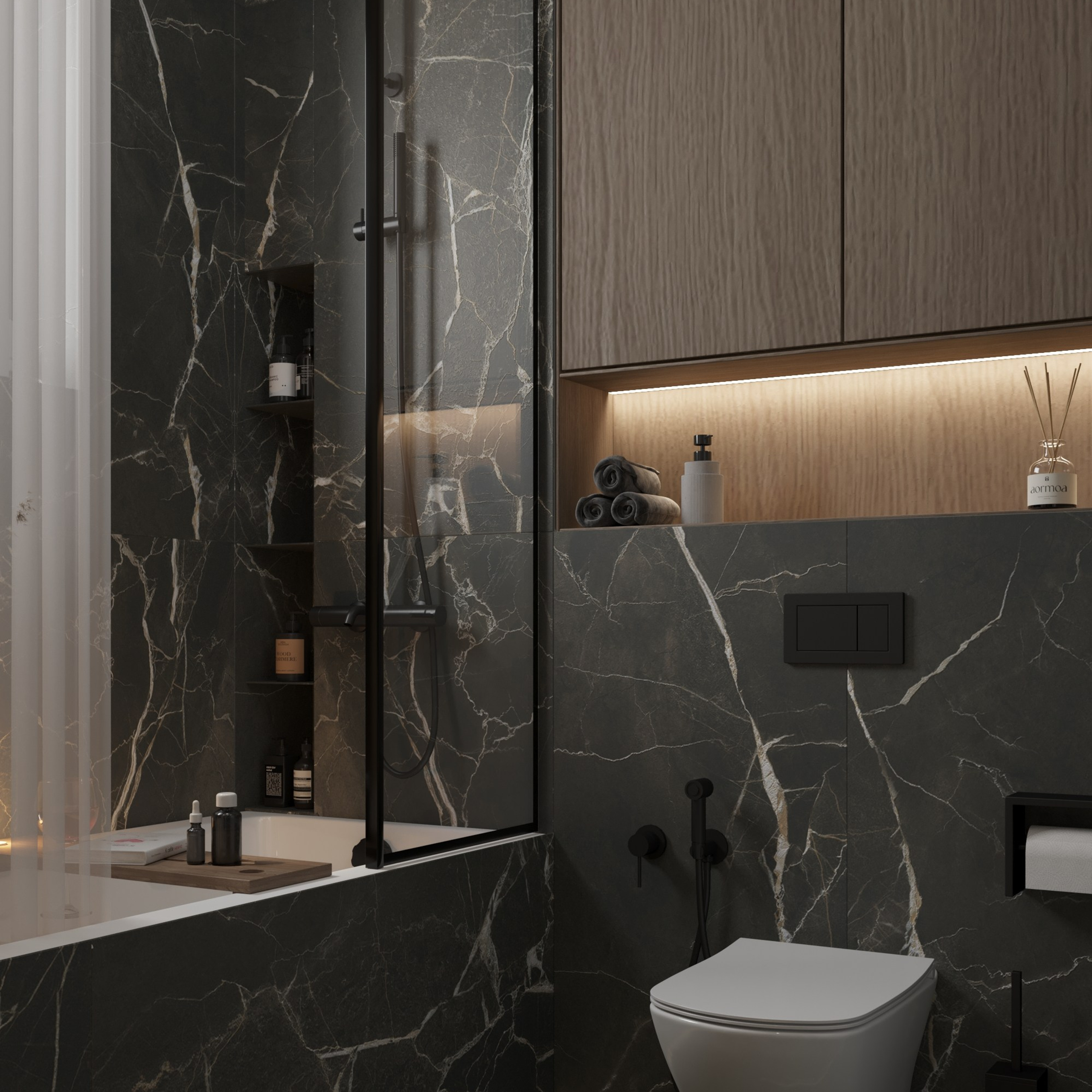 Интерьер дома 90 м². Дизайн Интерьера | Санкт-Петербург | Ростов-на-Дону | MARINA MART