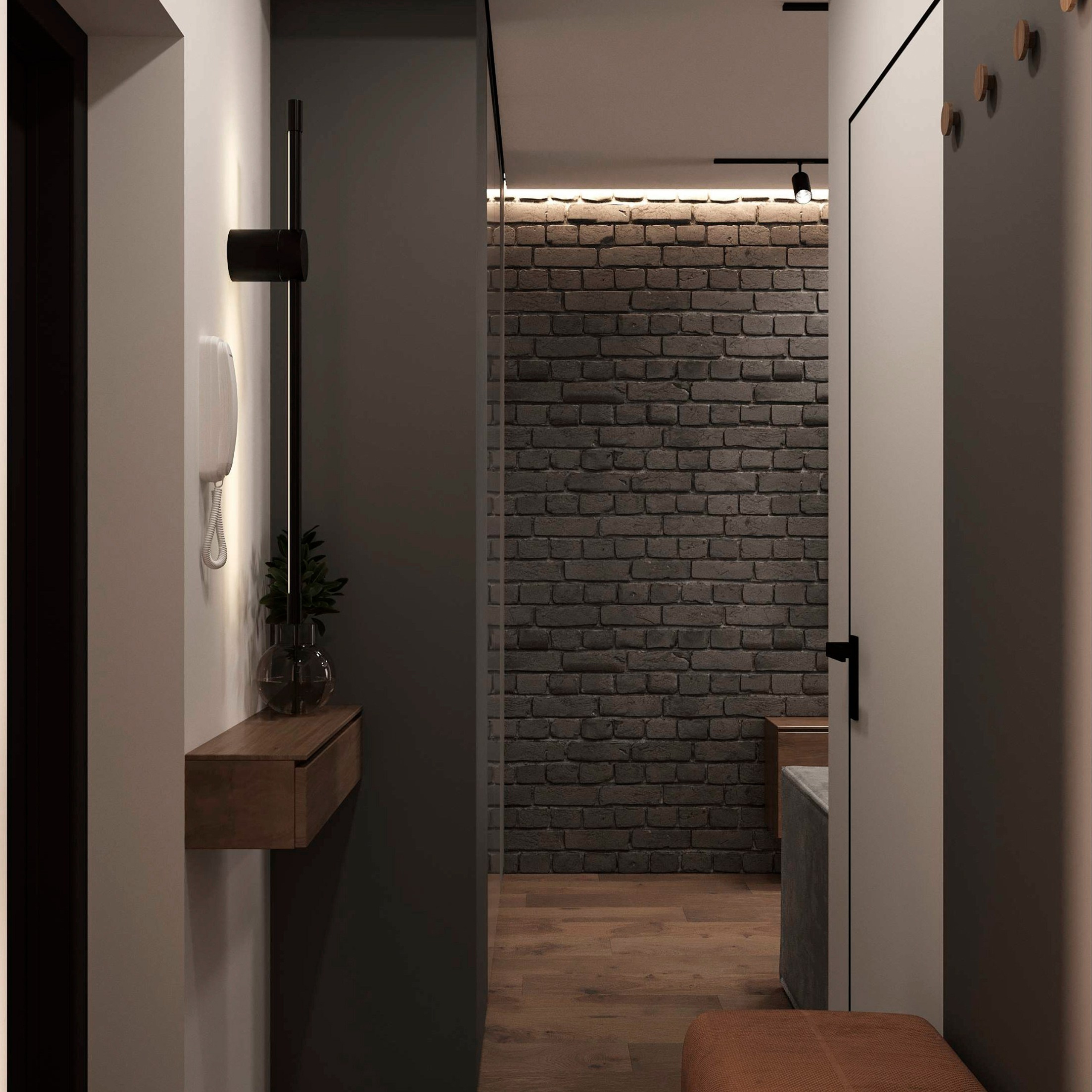 Интерьер квартиры 40 м². Дизайн Интерьера | Санкт-Петербург | Ростов-на-Дону | MARINA MART