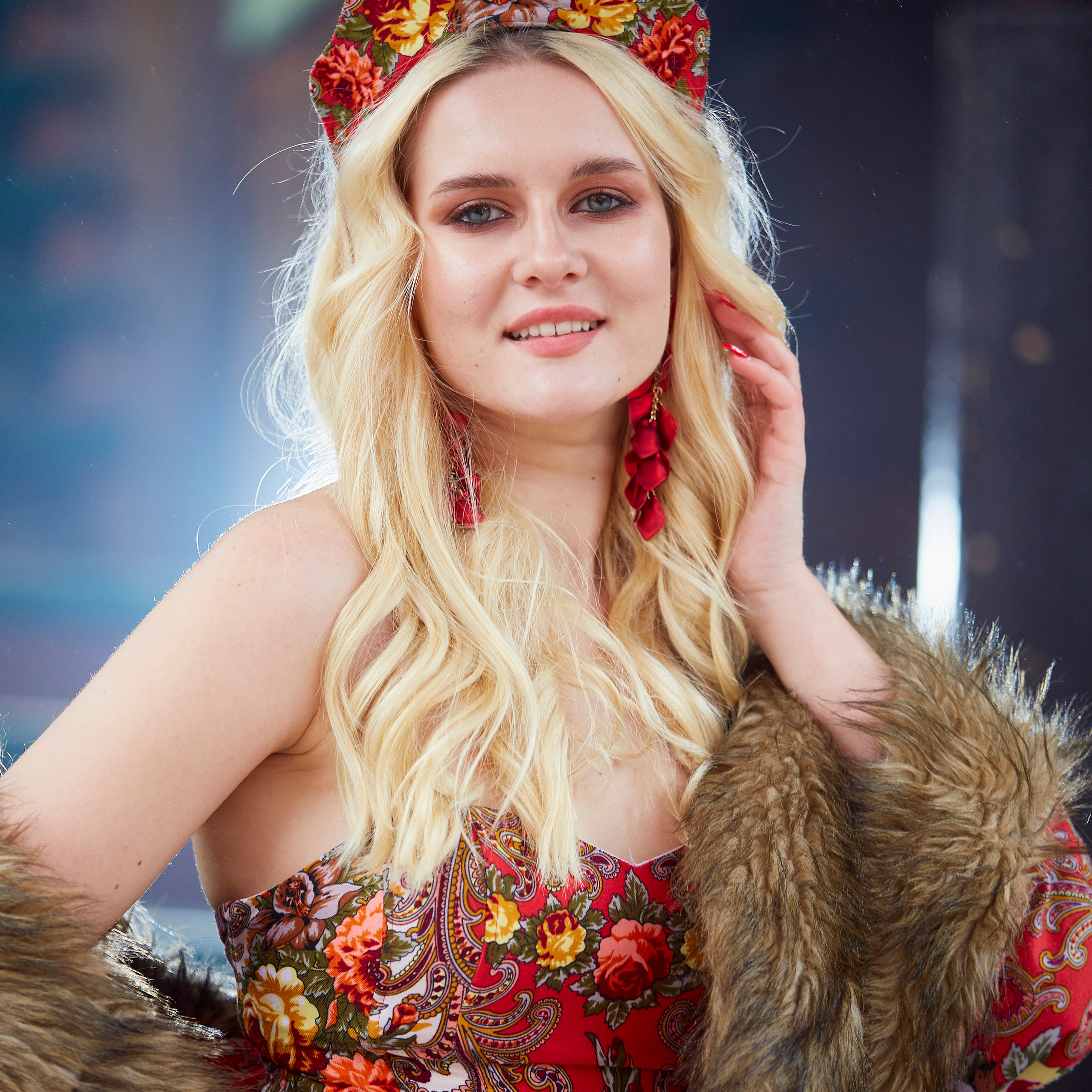 Дана. Фотосет в Русском стиле