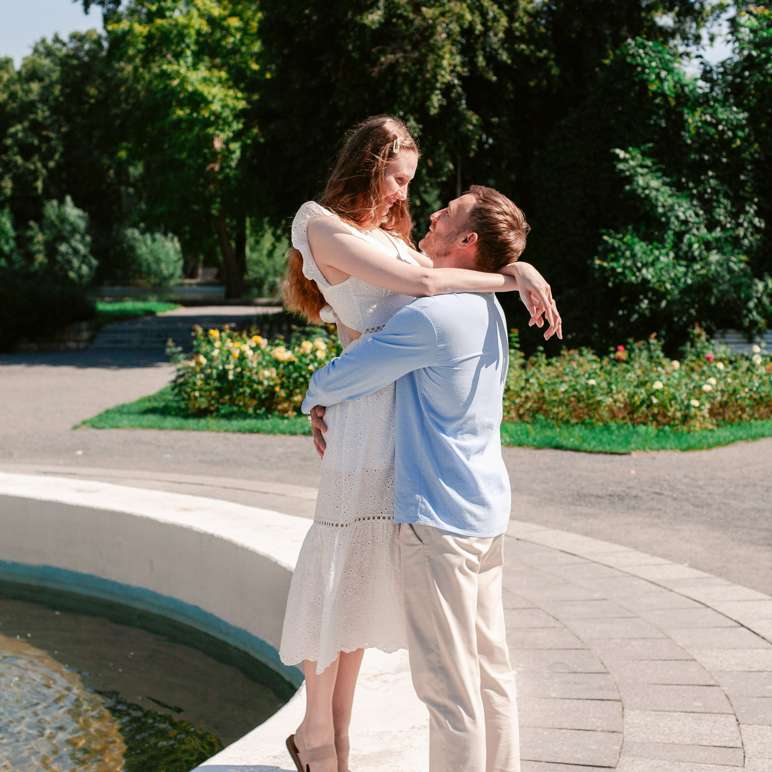 Прогулка лавстори предсвадебная в Парке Горького