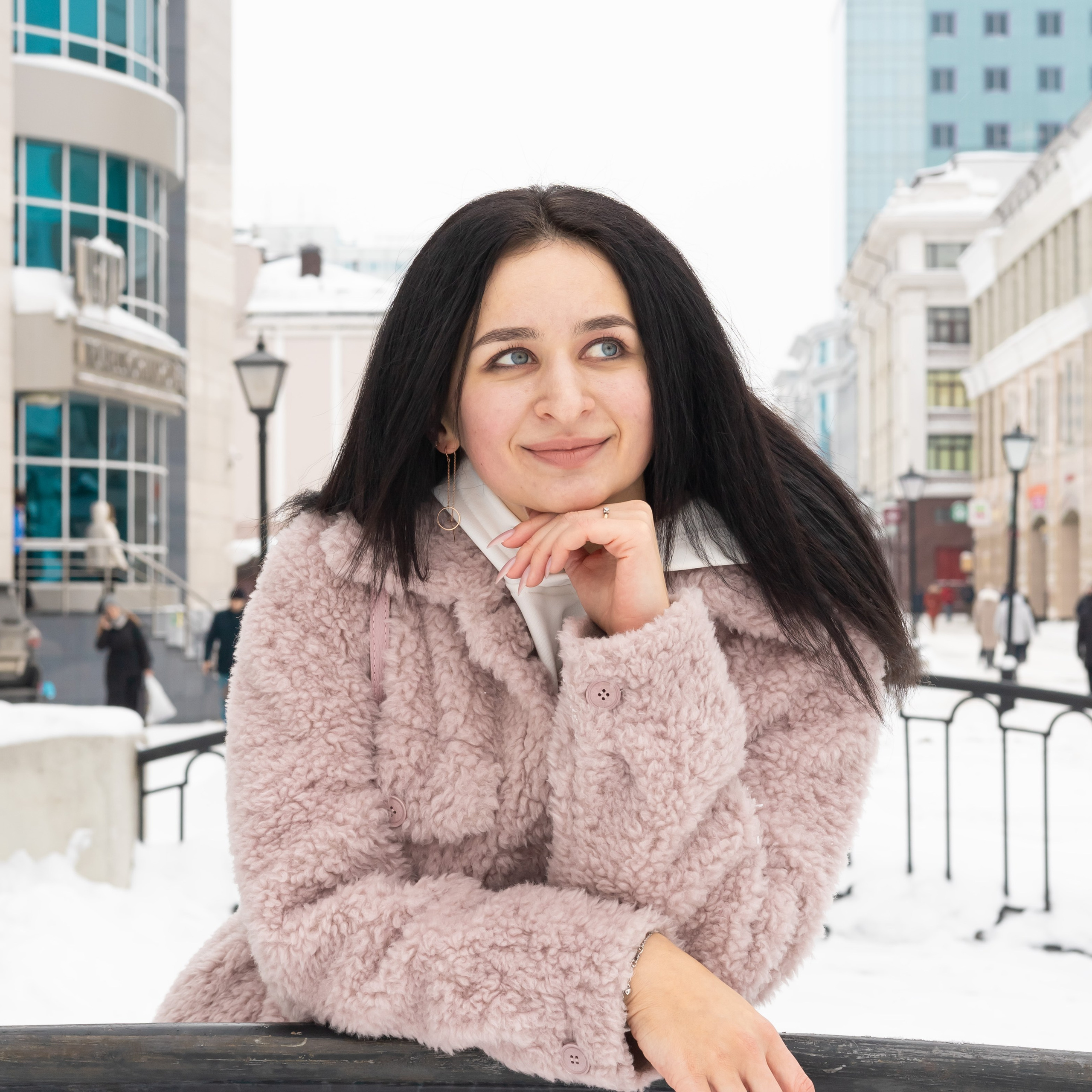 Лиля. Зимняя прогулка в&nbsp;Центре Казани