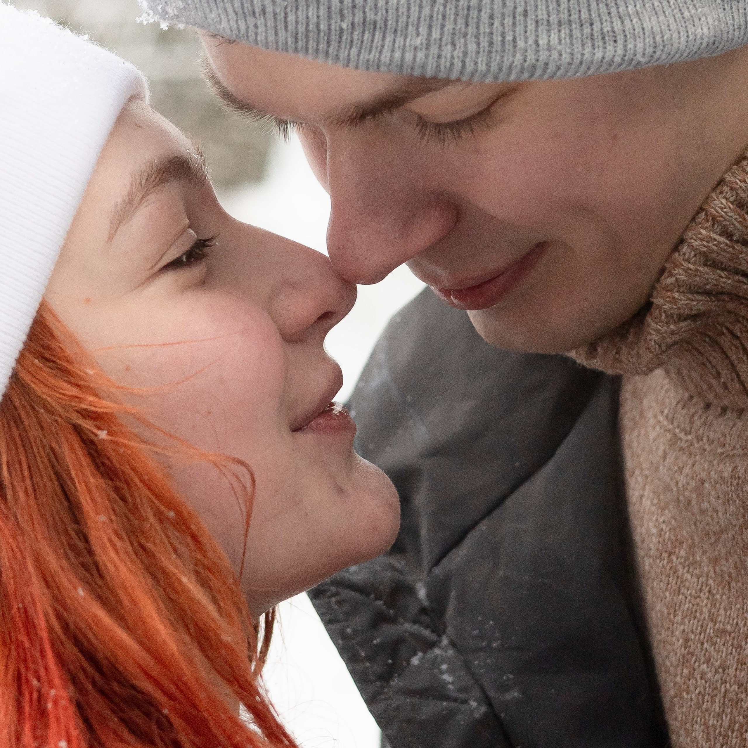 Николь и&nbsp;Егор. Зимняя фотосессия в&nbsp;Шуваловском парке.