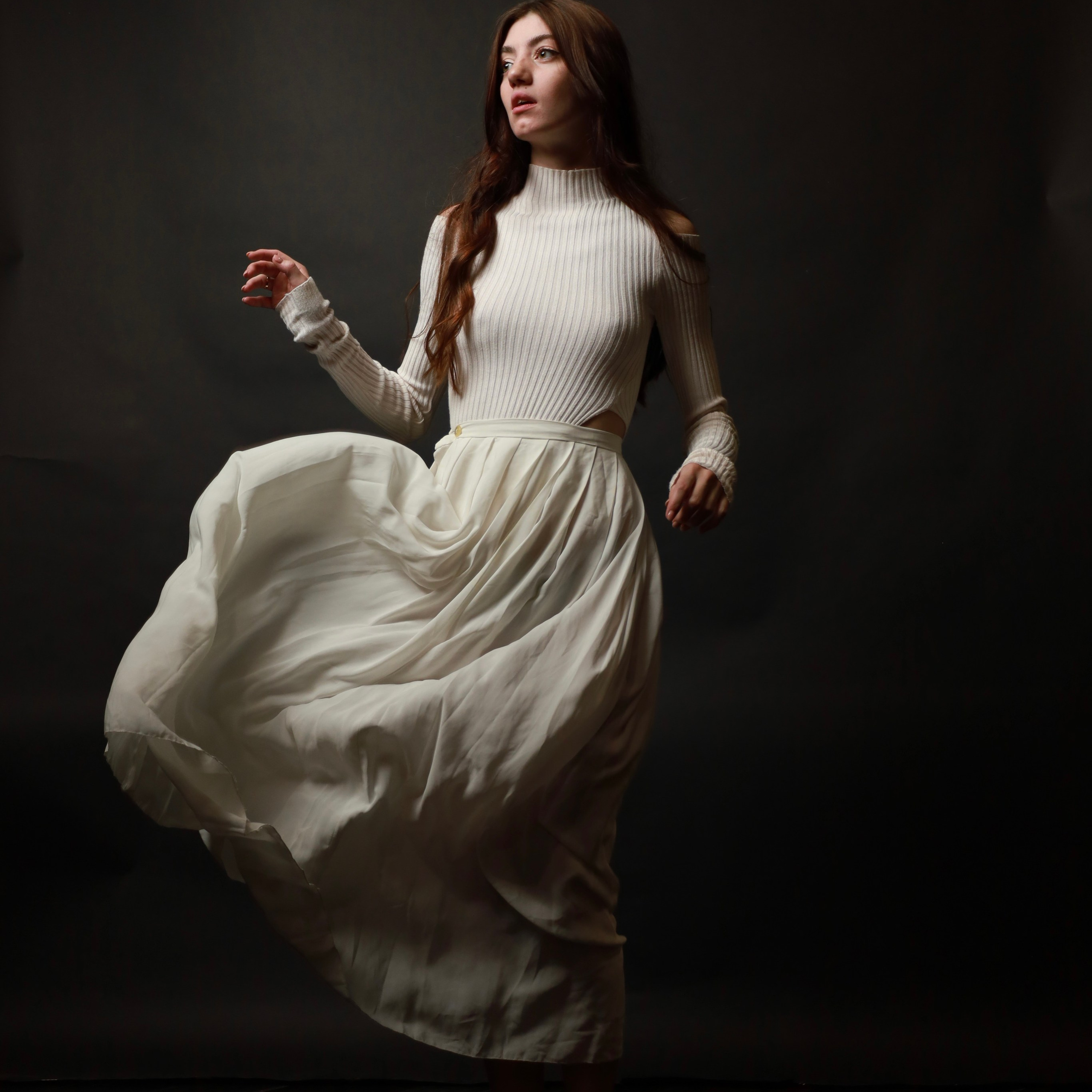 Валерия. Воздушная фотосъемка в&nbsp;студии.