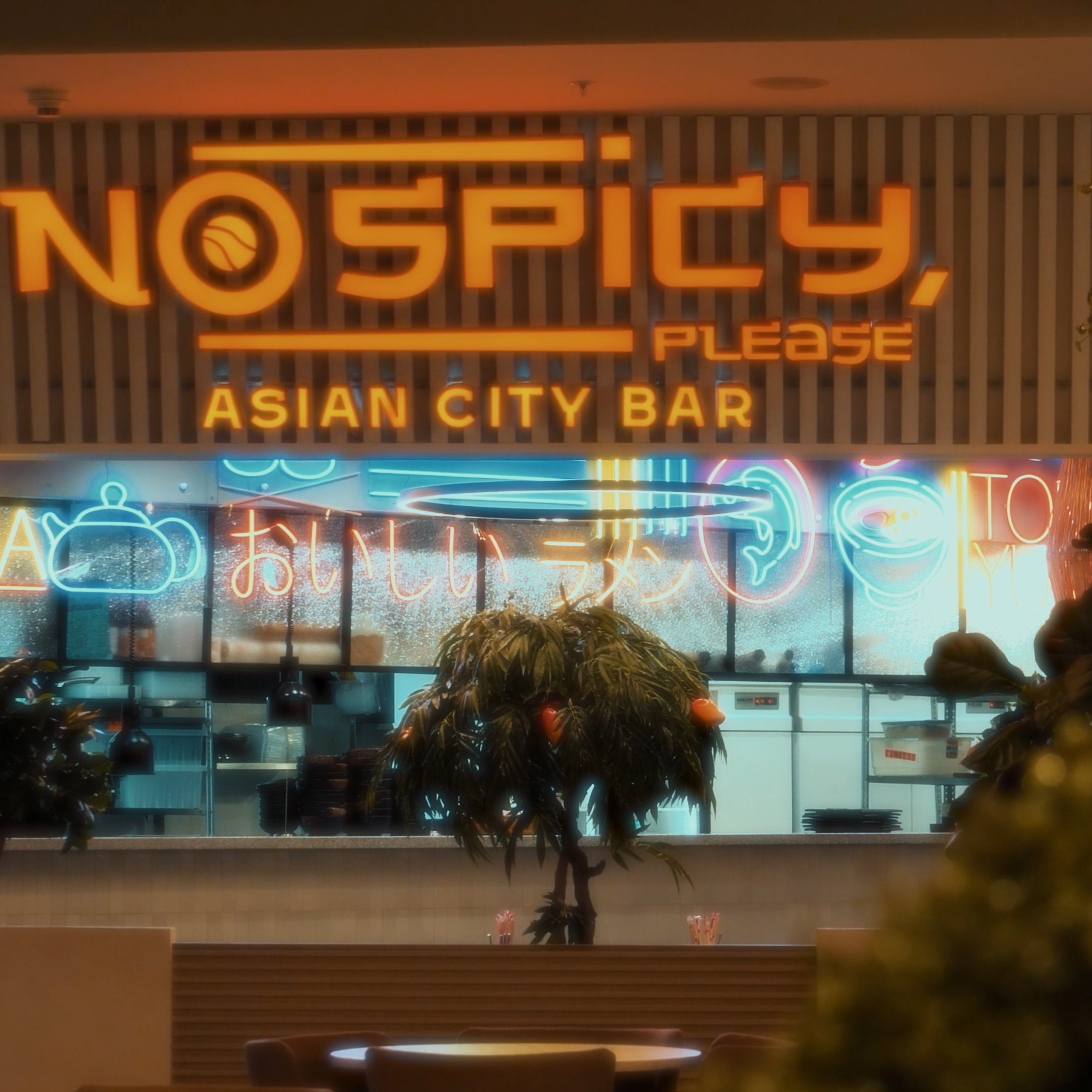 Контент для ресторана × No Spicy, Please!