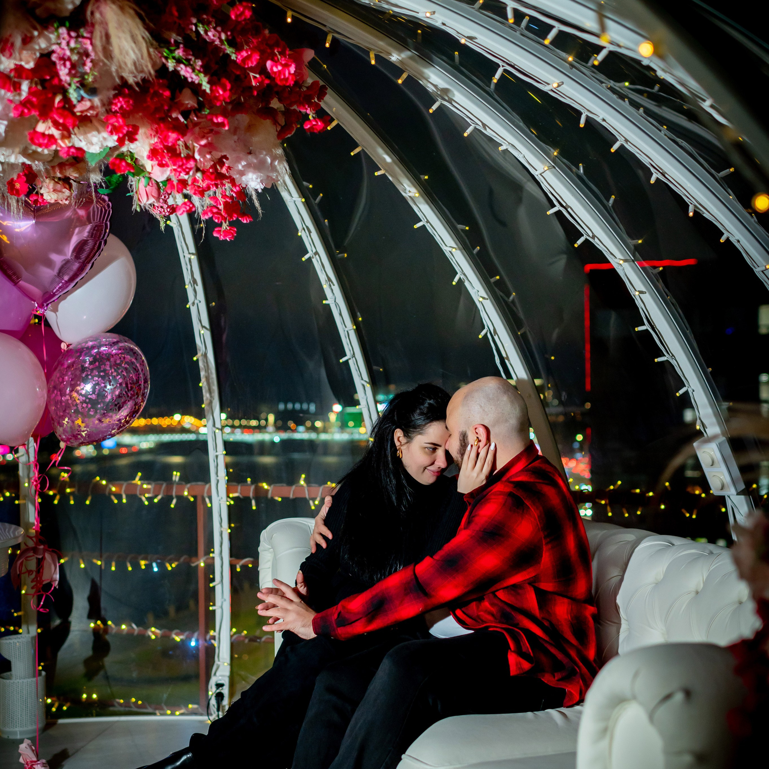 гендер-пати на крыше Питера