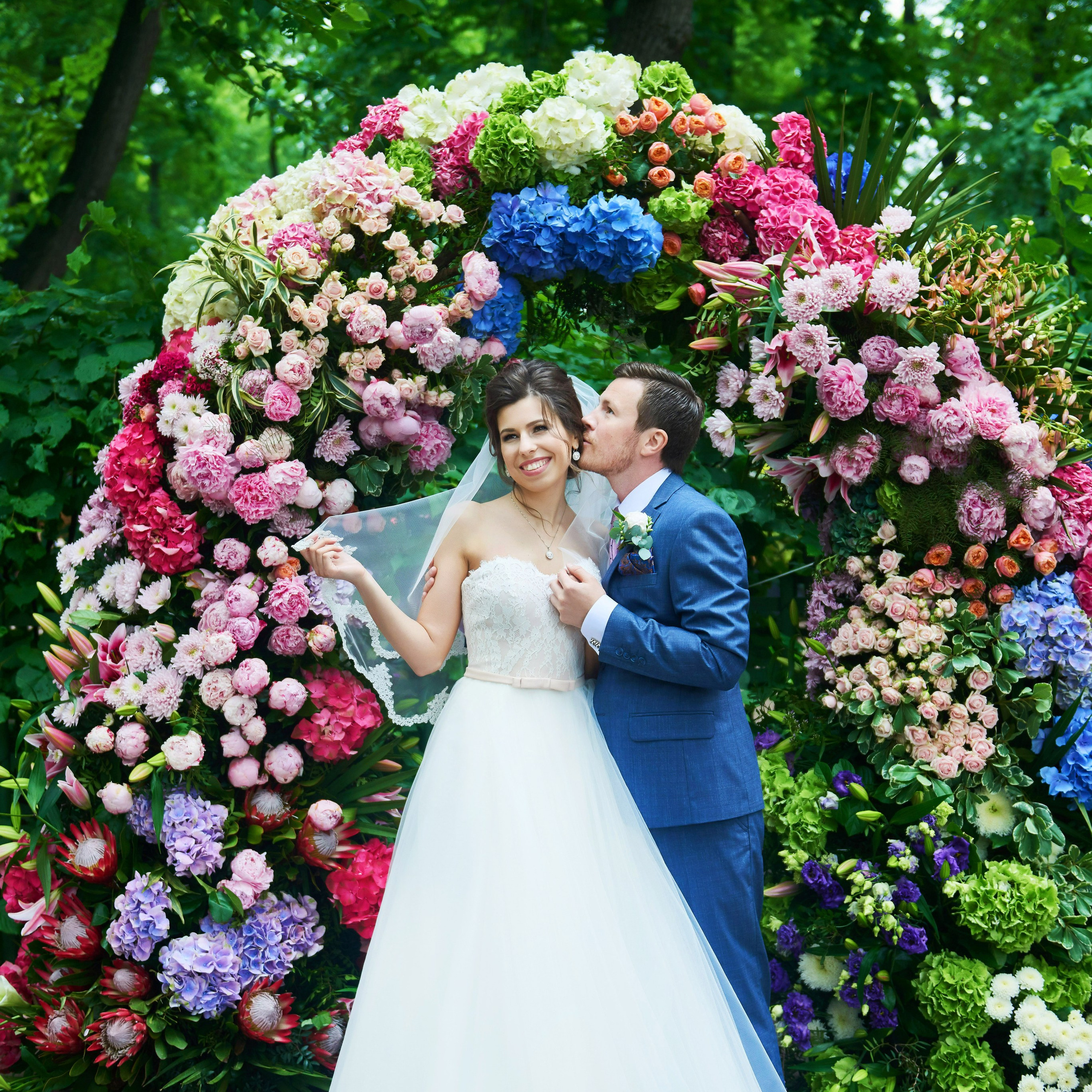Валерия и Андрей (свадебная фотосессия в Летнем саду)
