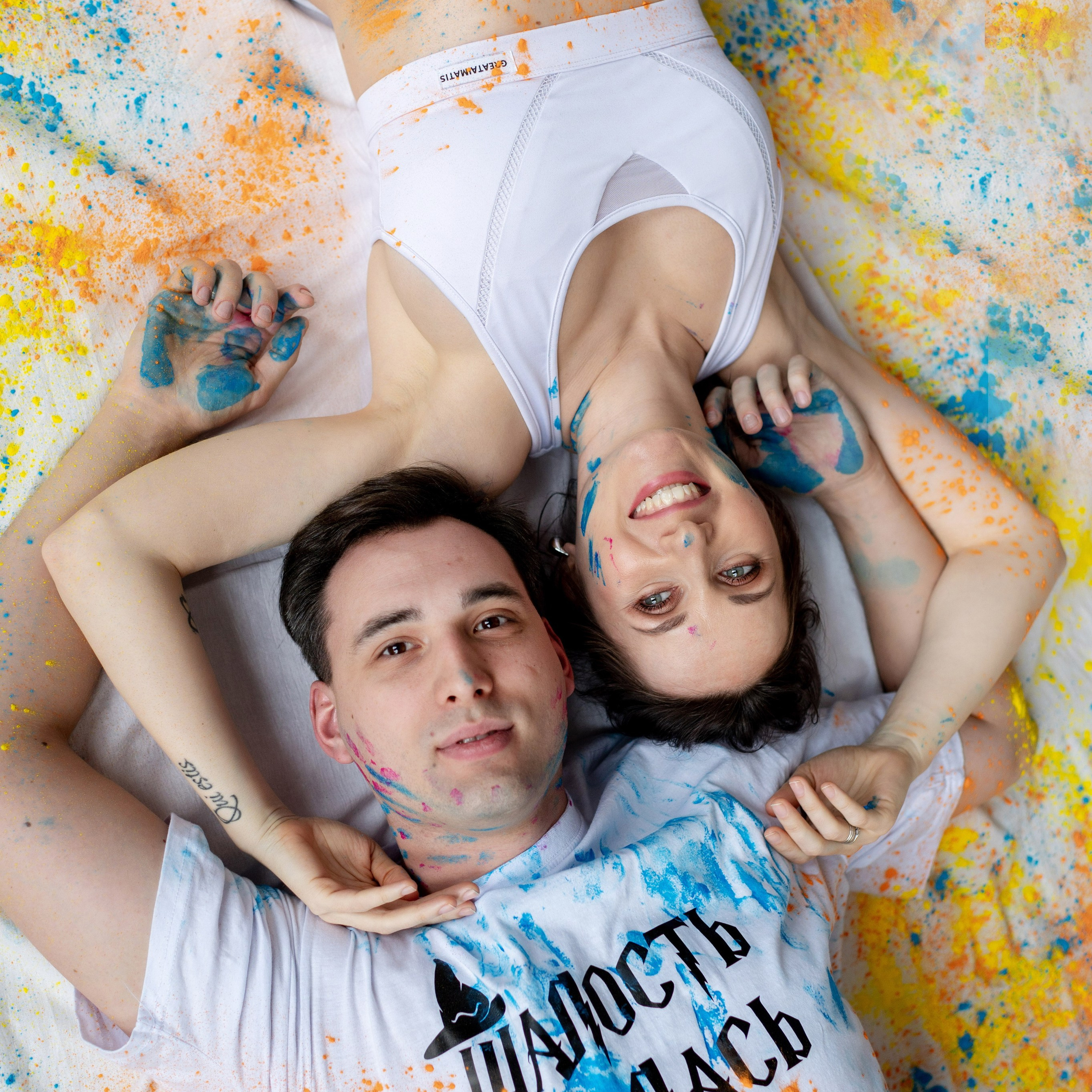 беременность в красках и необычное гендер-пати