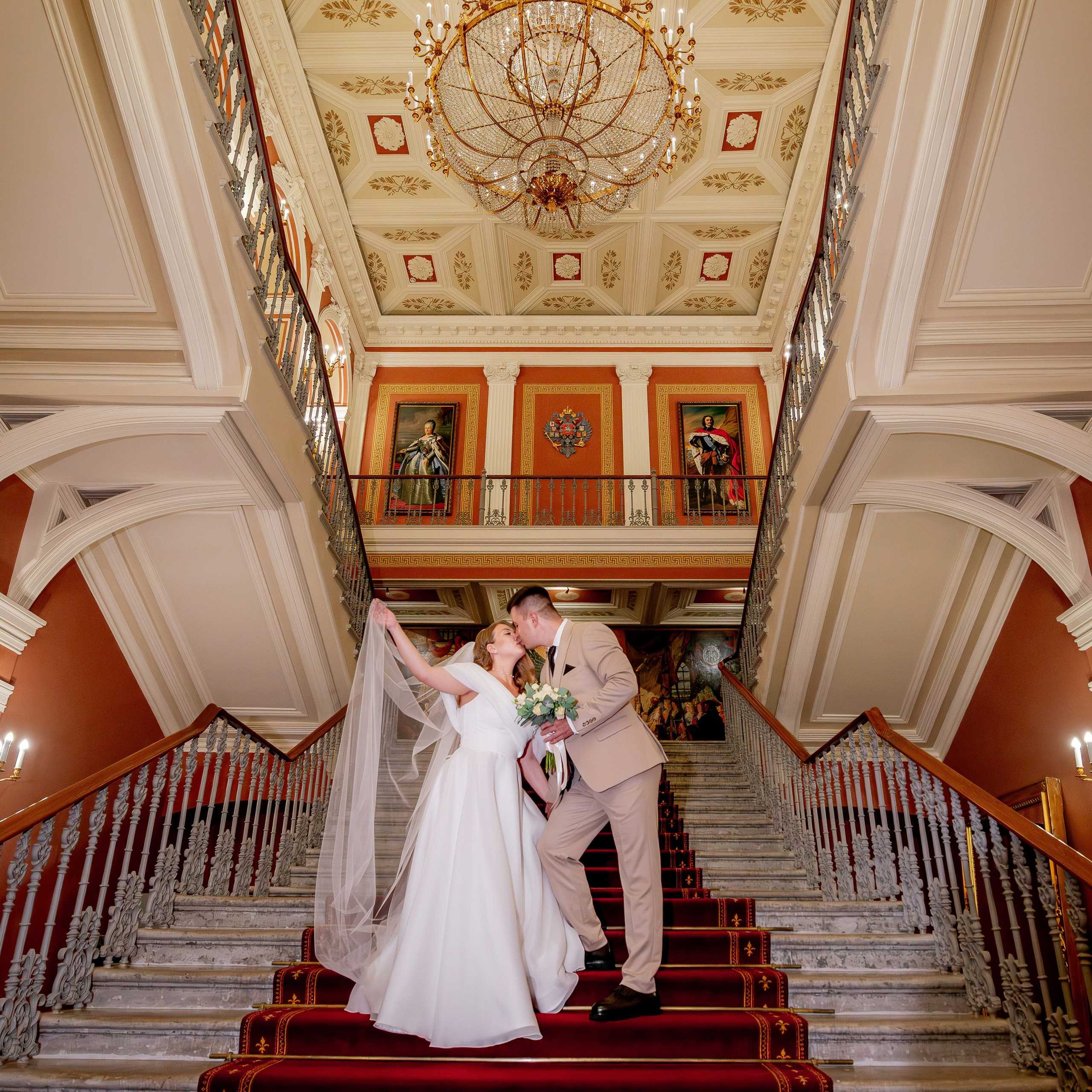 Надежда и Леонид (отель Талион Империал, Дворец Елисеевых)