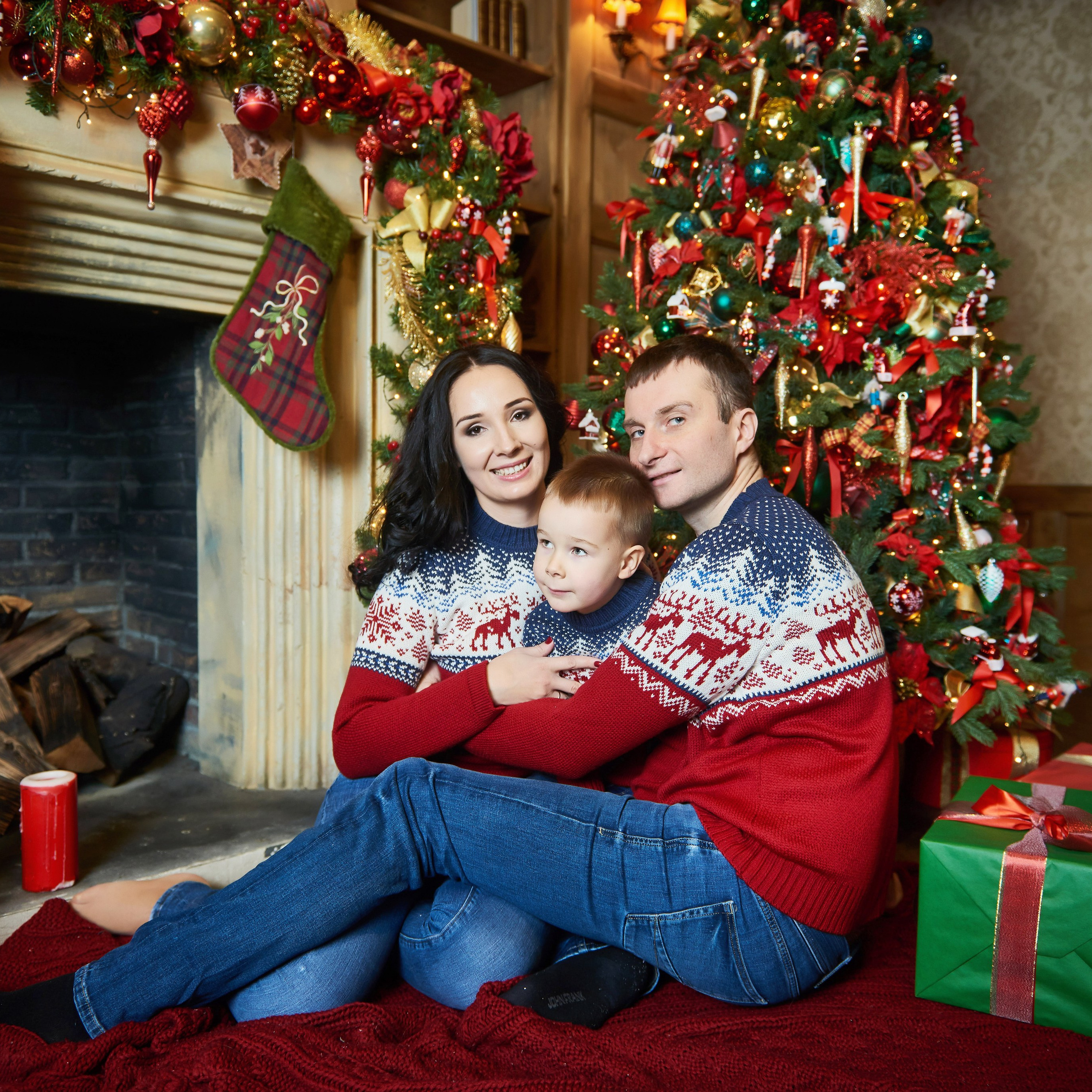 Новогодняя фотосессия в ART-PLACE FAKTURA