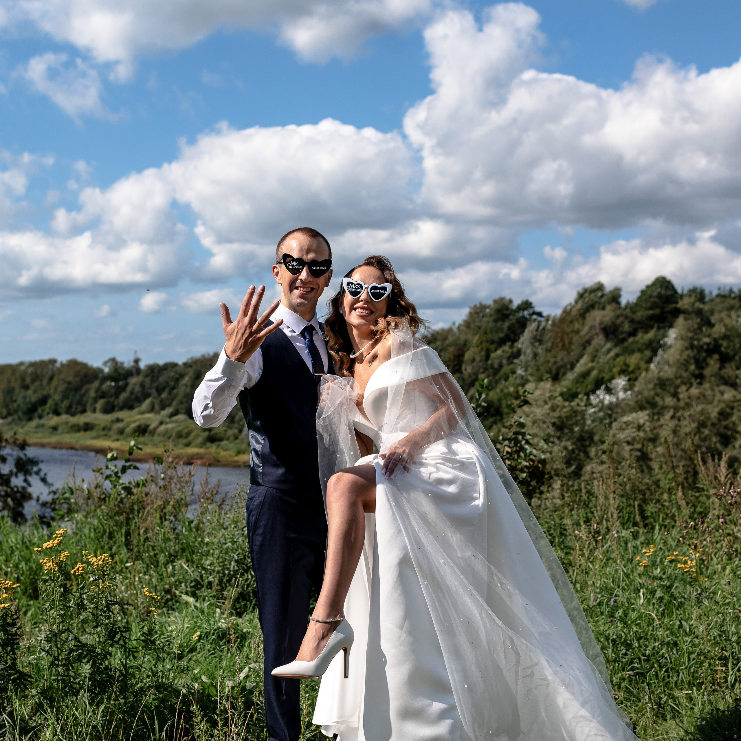 Людмила и Михаил (свадебная прогулка и регистрация в г. Кингисеппе)