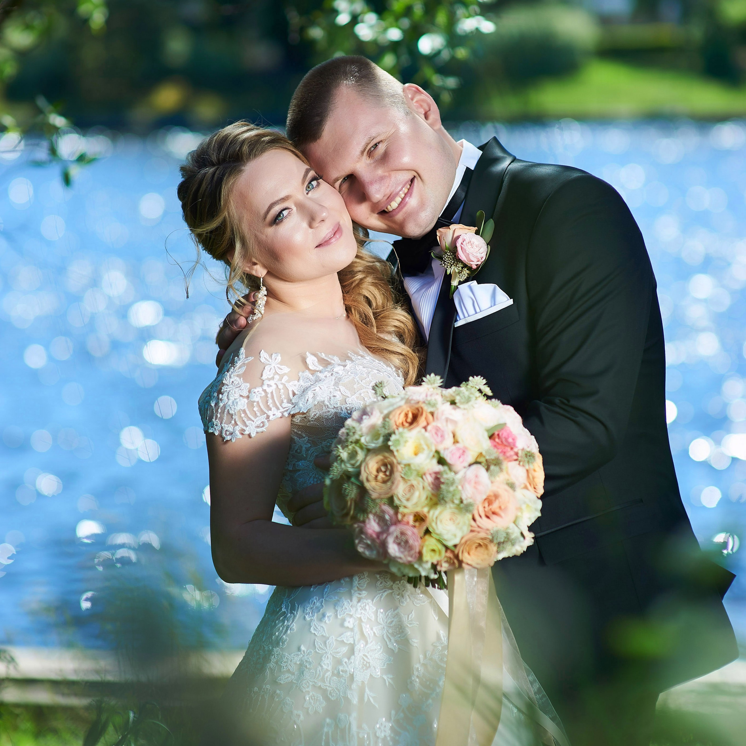 Юлия и Антон (Первый Дворец Бракосочетания, прогулка на Елагином острове)