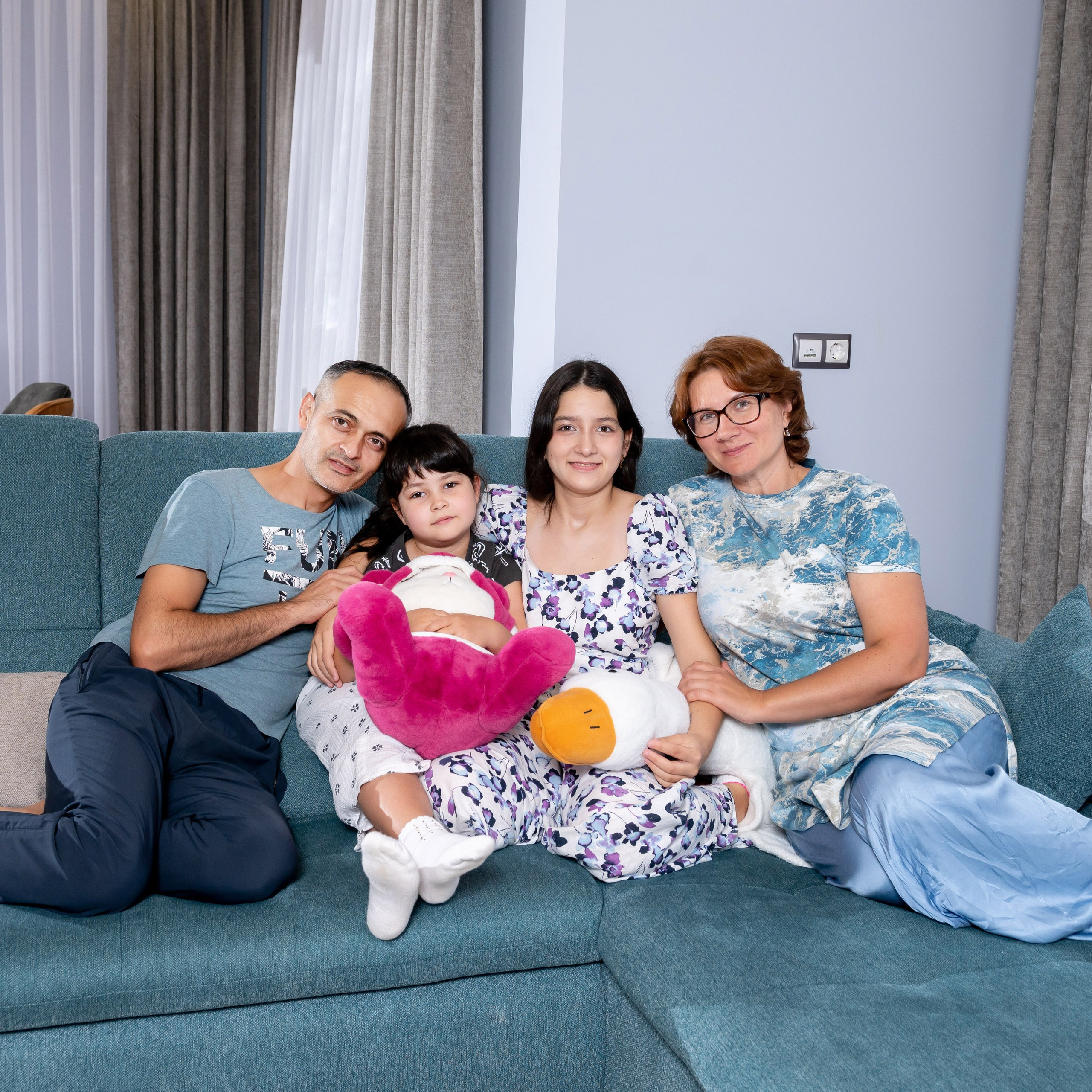 семейная фотосессия в коттедже