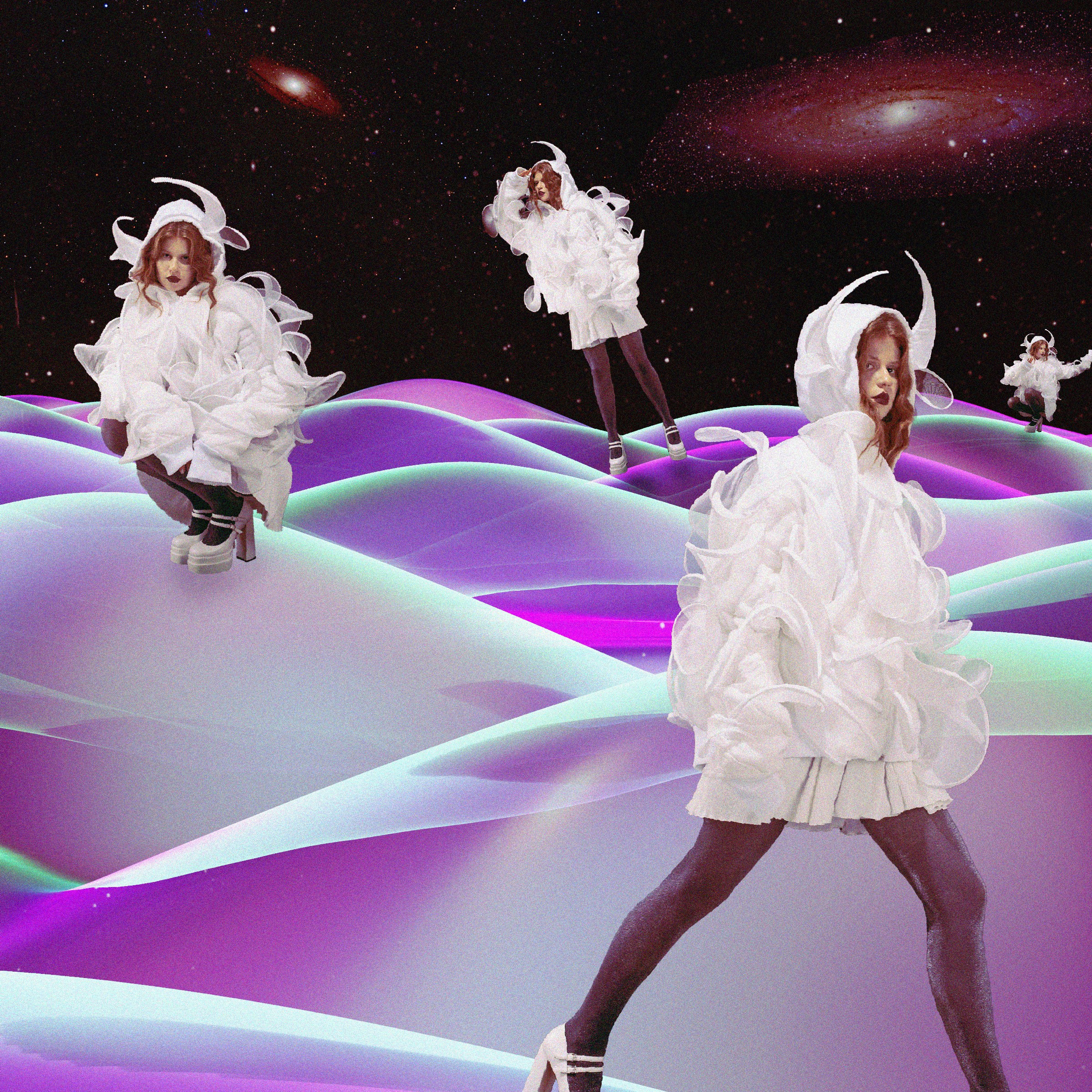 3D Fashion project “COSMIC TOURISTS”