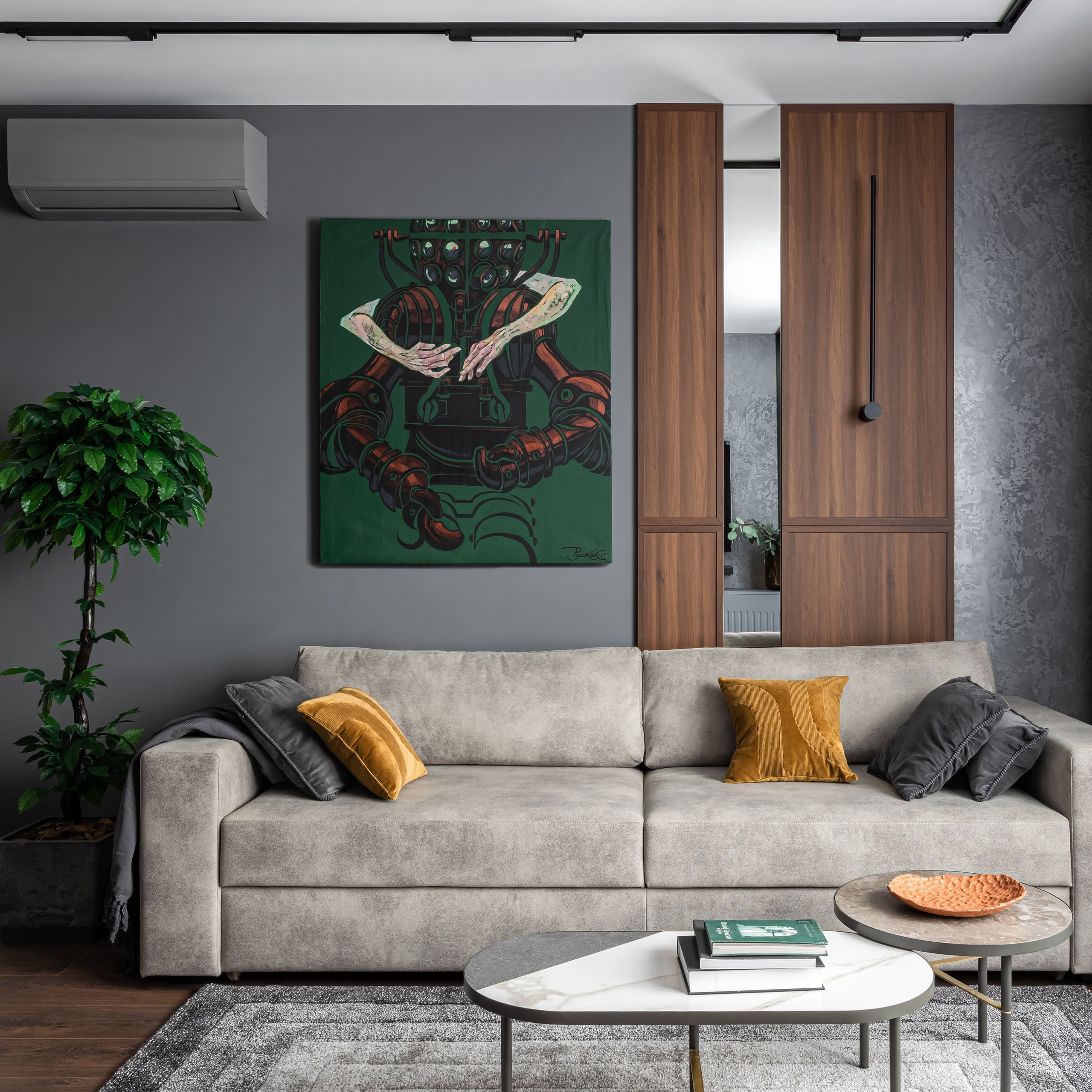 Квартира на Октябрьском. Дизайнер/стилист Анна Исупова