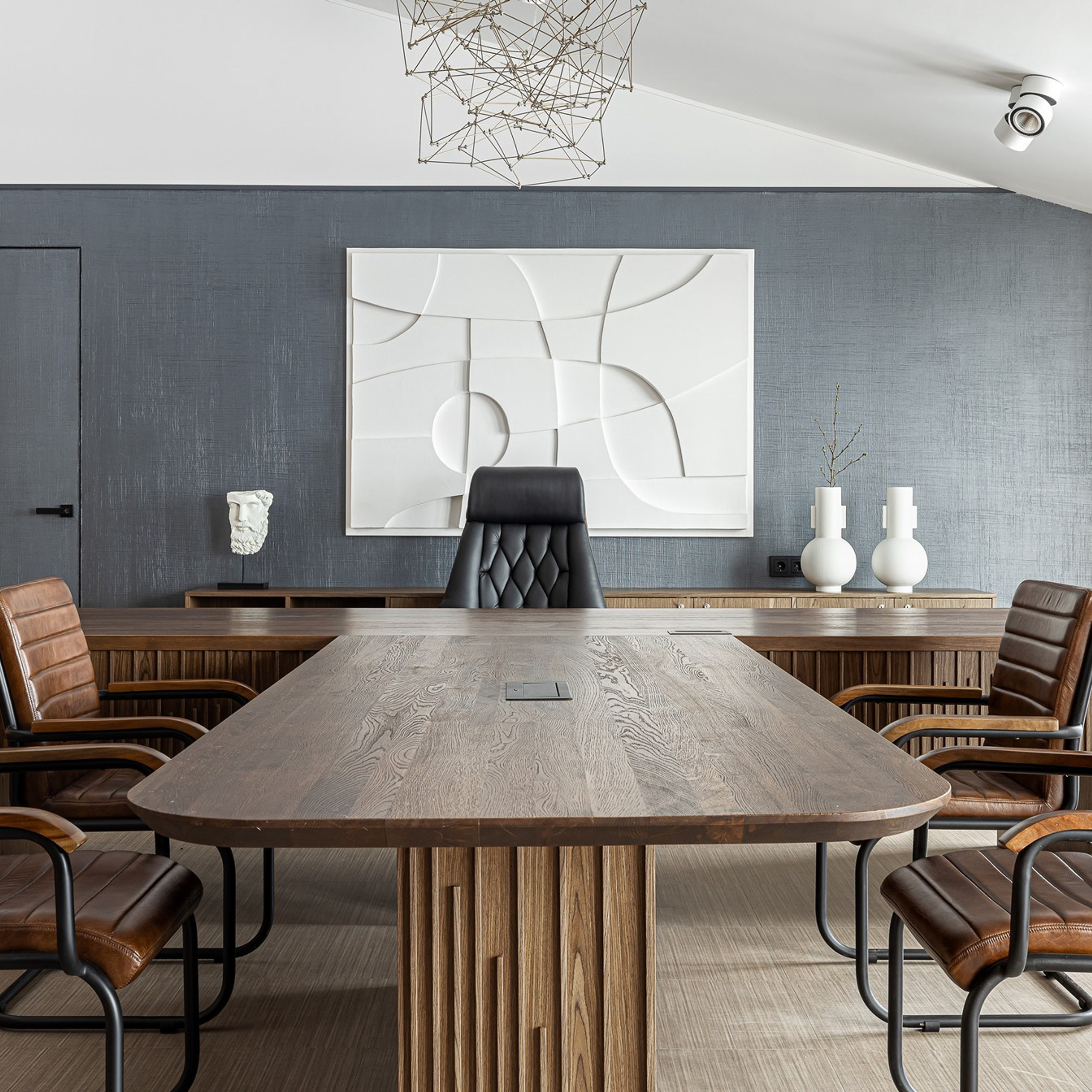 Кабинет руководителя. Дизайнер Екатерина Елсукова