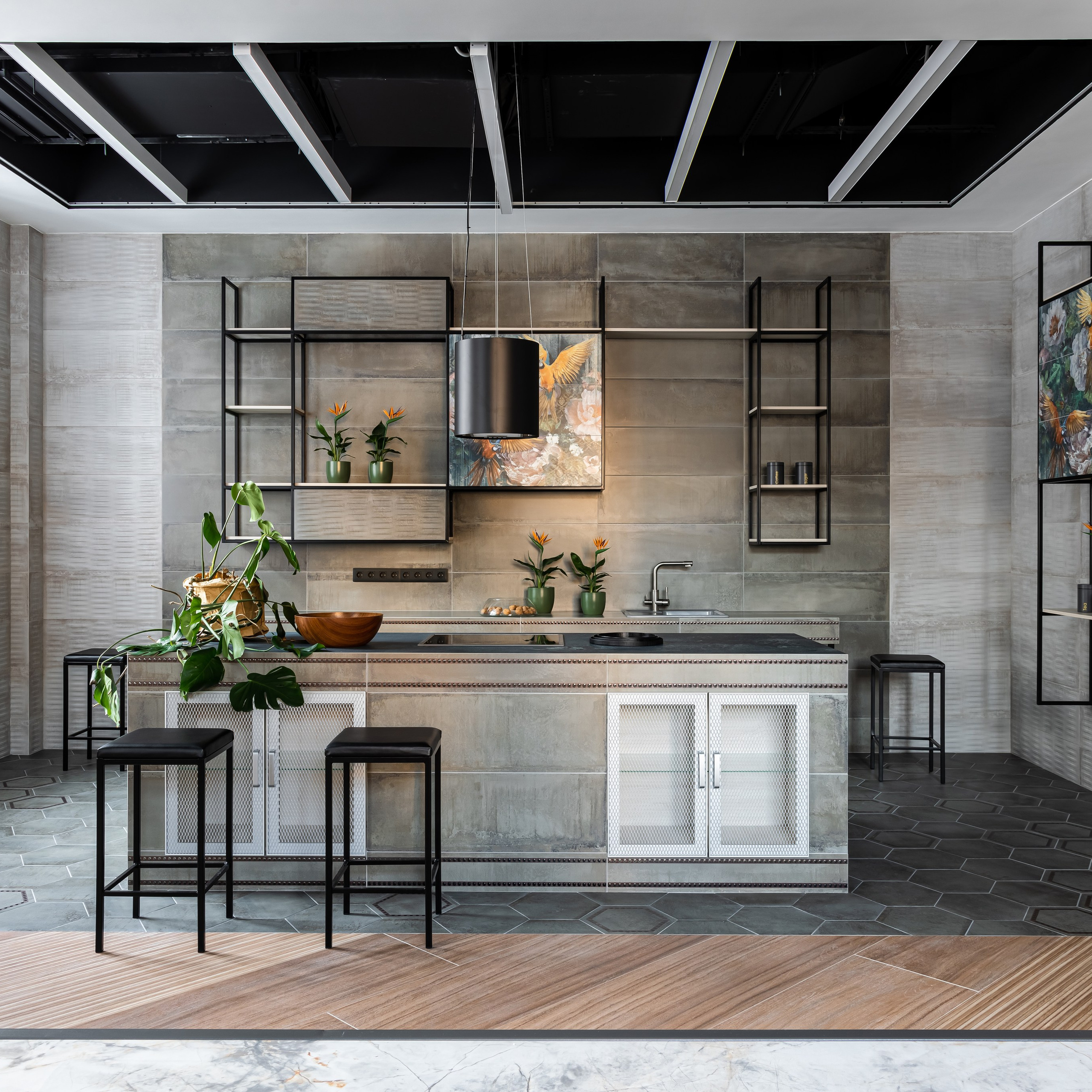 Флагманский магазин KERAMA MARAZZI, г. Киров. Дизайнер\стилист Анна Исупова